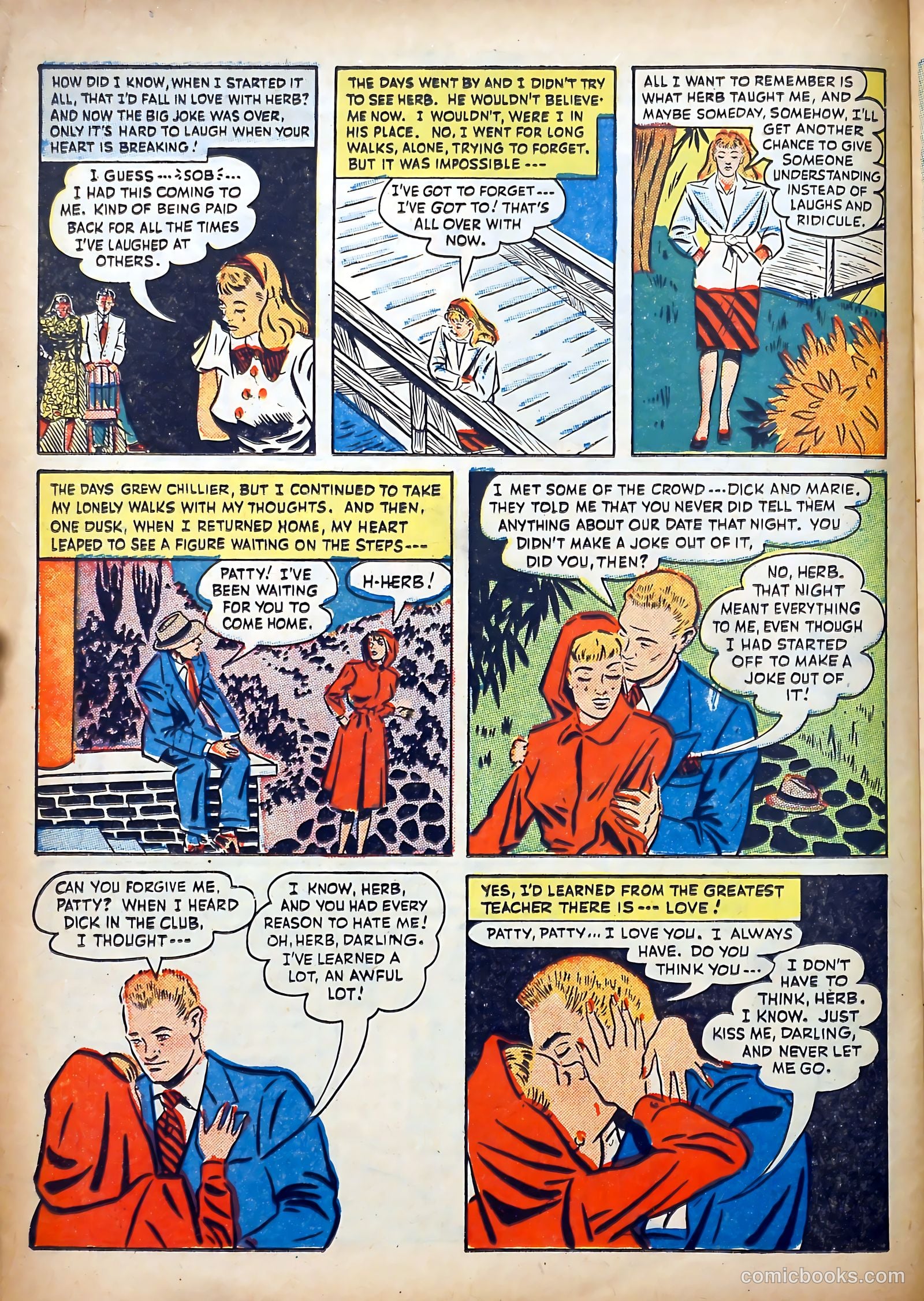 Love Memories #1 (1949) — page 22 of 36