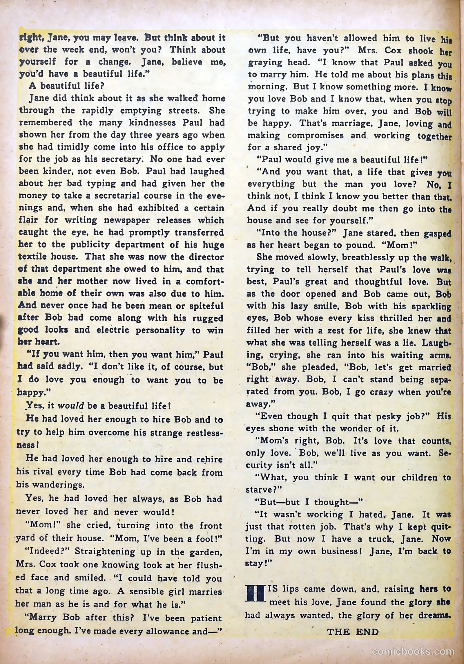 Love Memories #1 (1949) — page 24 of 36
