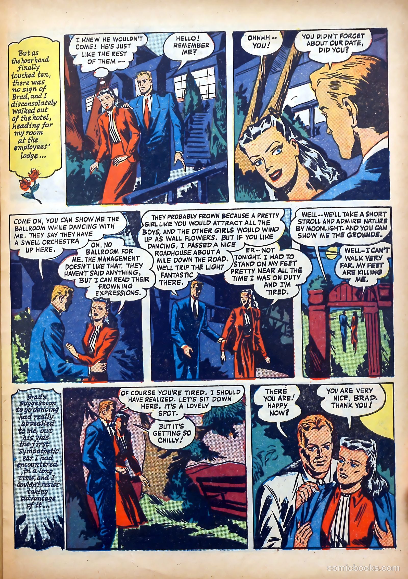 Love Memories #1 (1949) — page 27 of 36