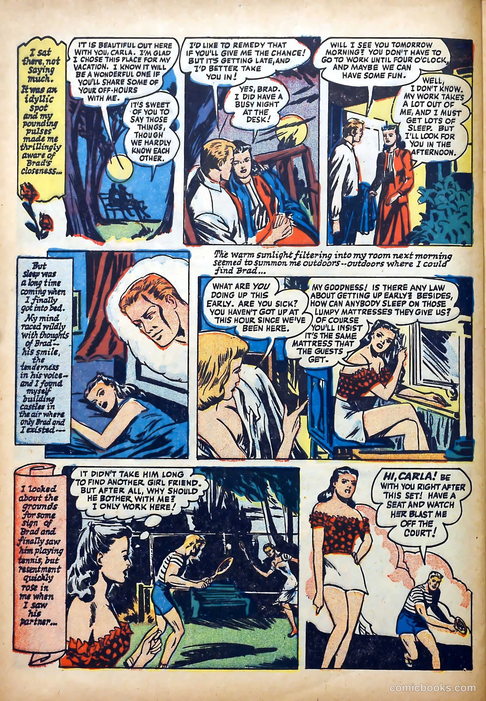 Love Memories #1 (1949) — page 28 of 36