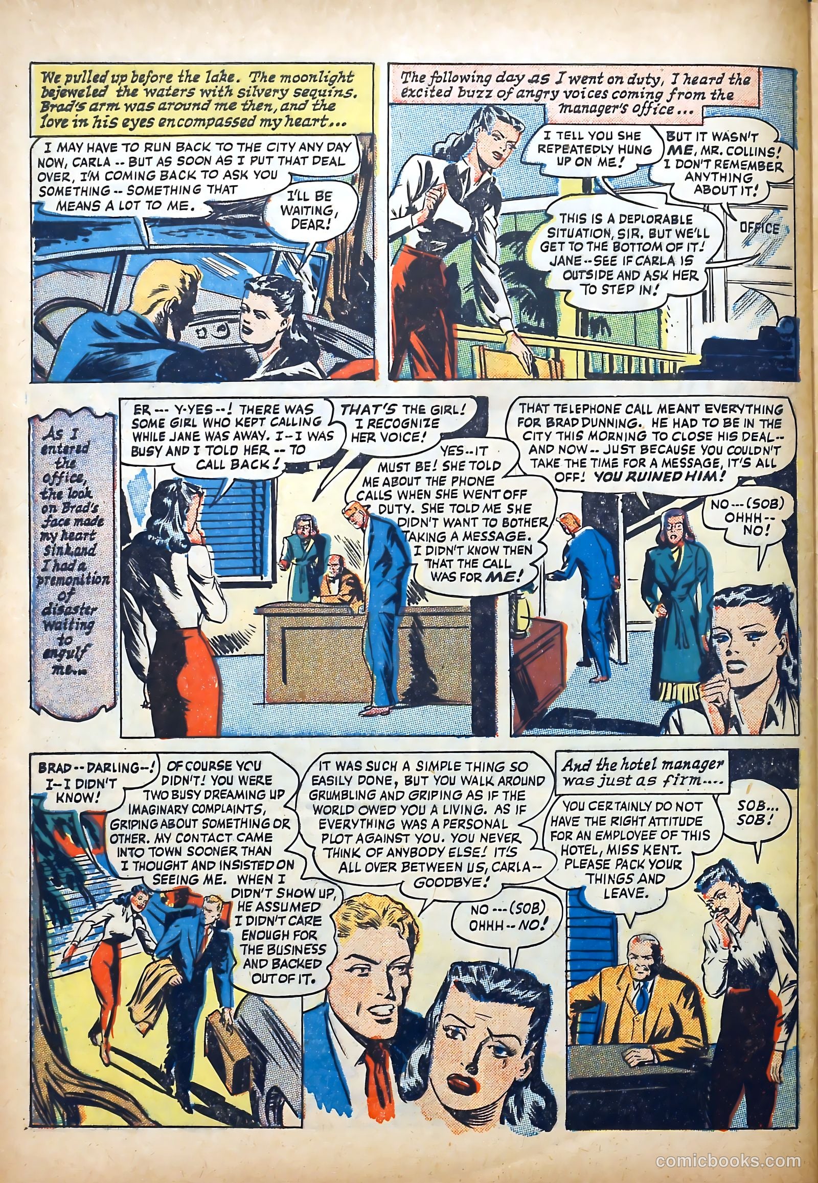 Love Memories #1 (1949) — page 32 of 36