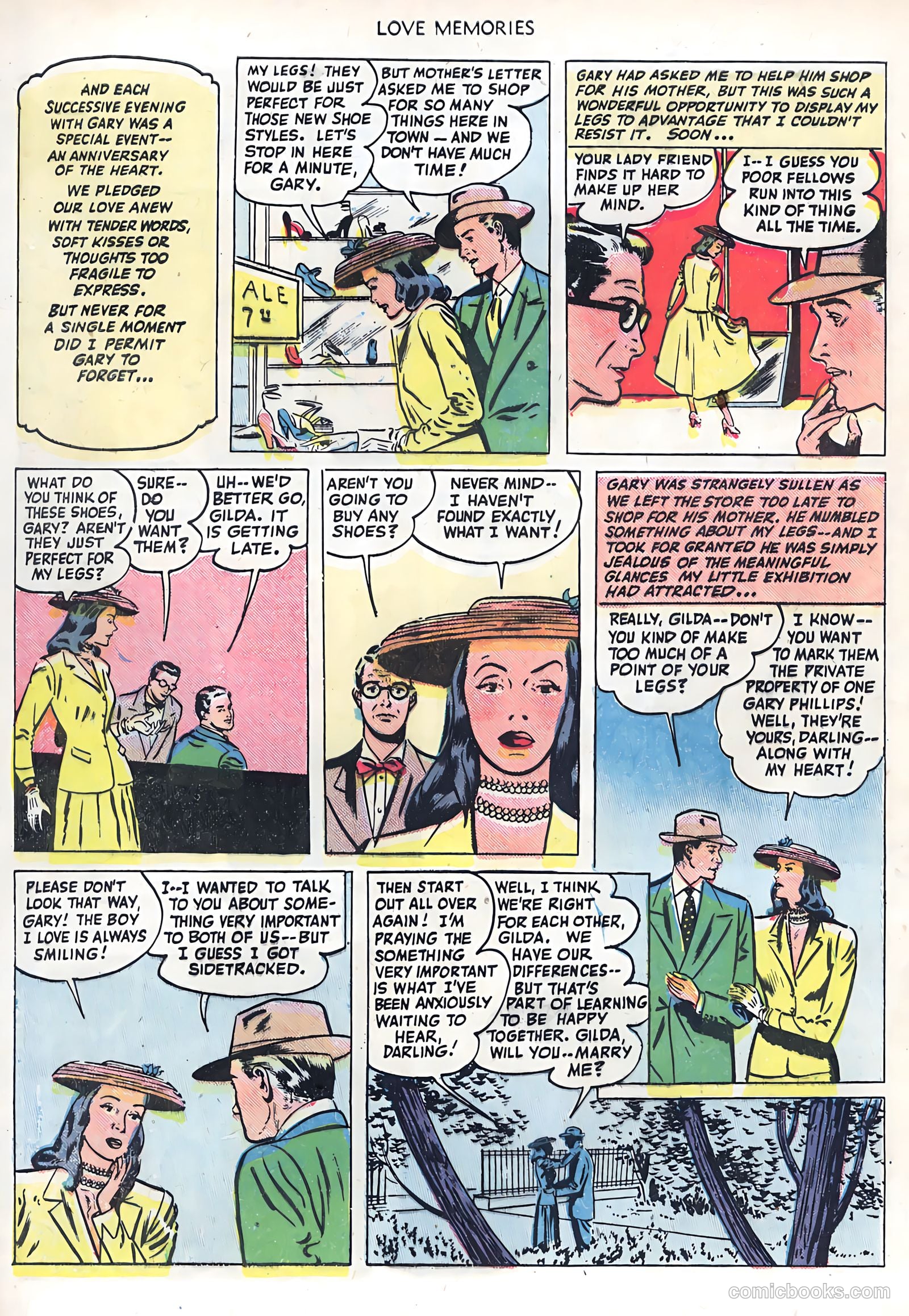 Love Memories #2 (1950) — page 8 of 37