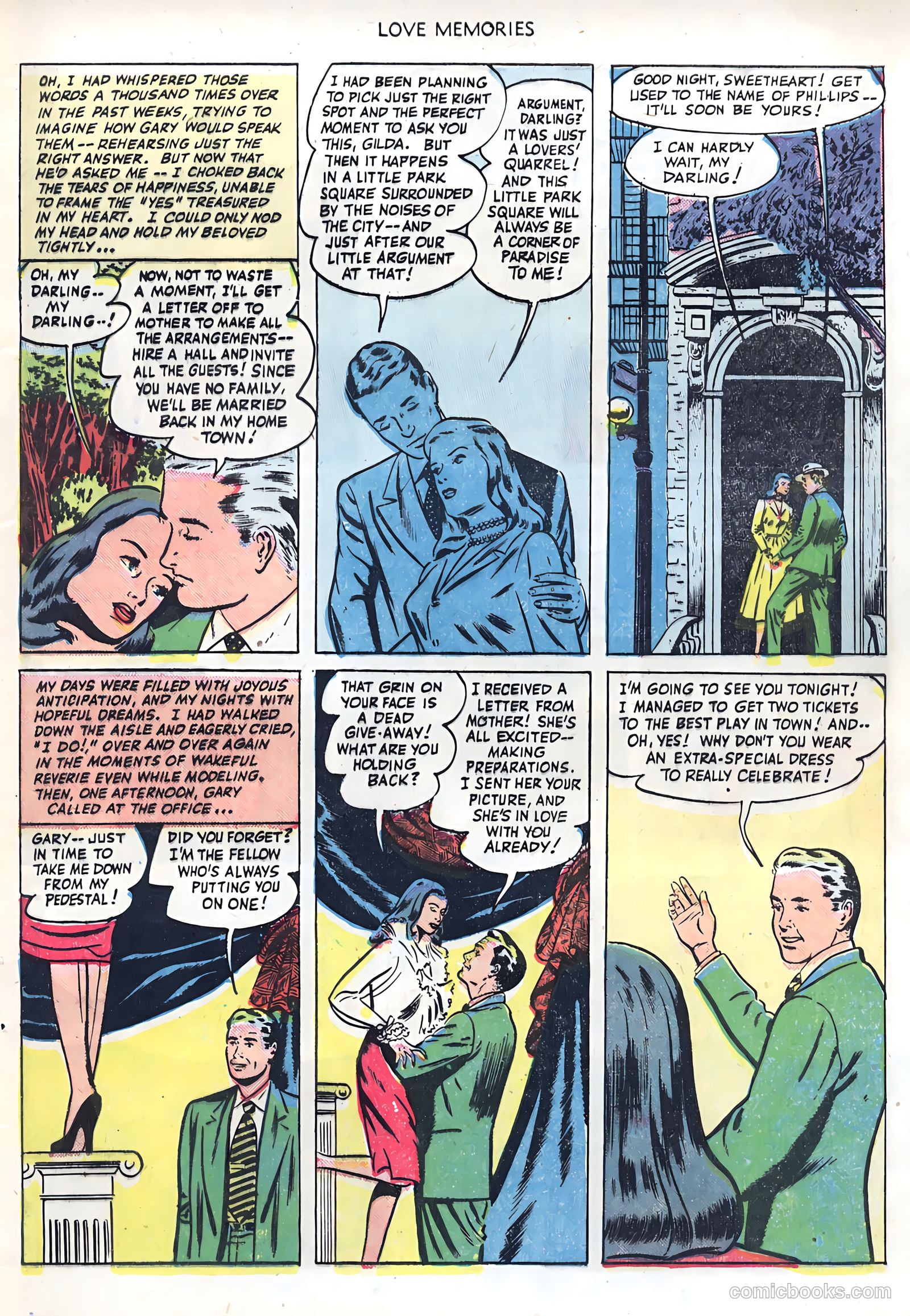 Love Memories #2 (1950) — page 9 of 37