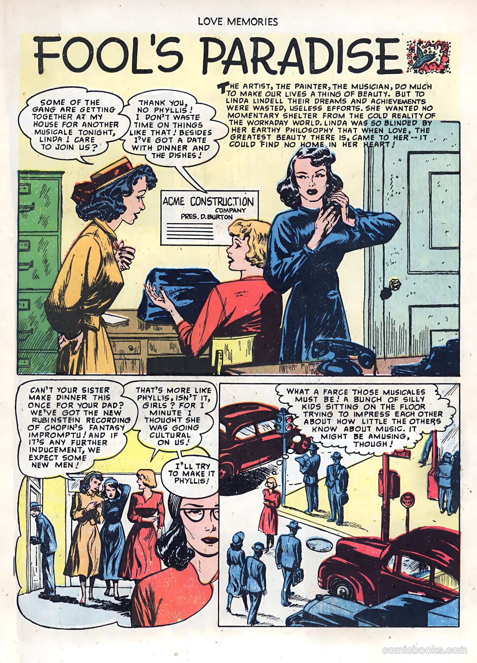 Love Memories #2 (1950) — page 14 of 37