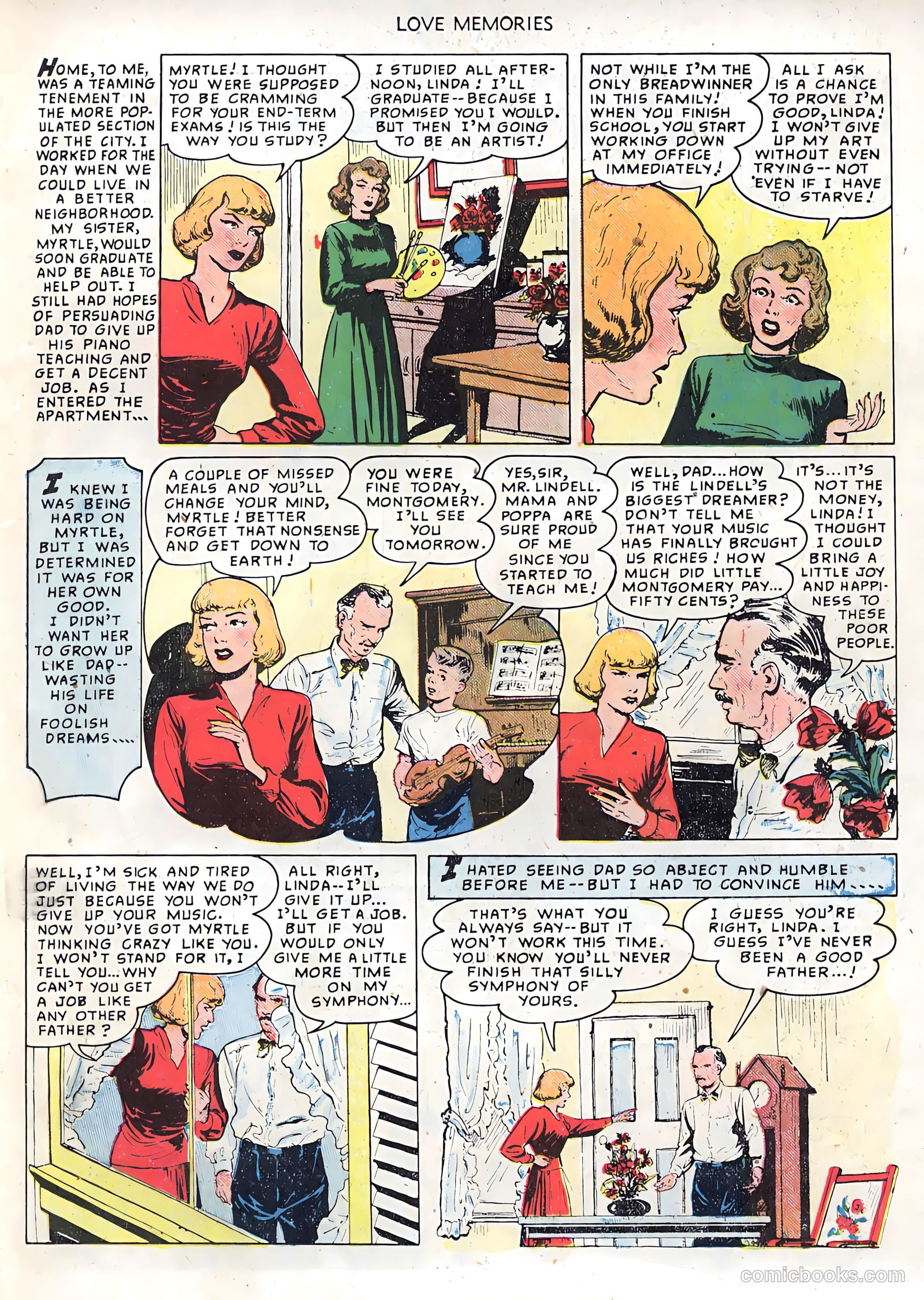 Love Memories #2 (1950) — page 15 of 37