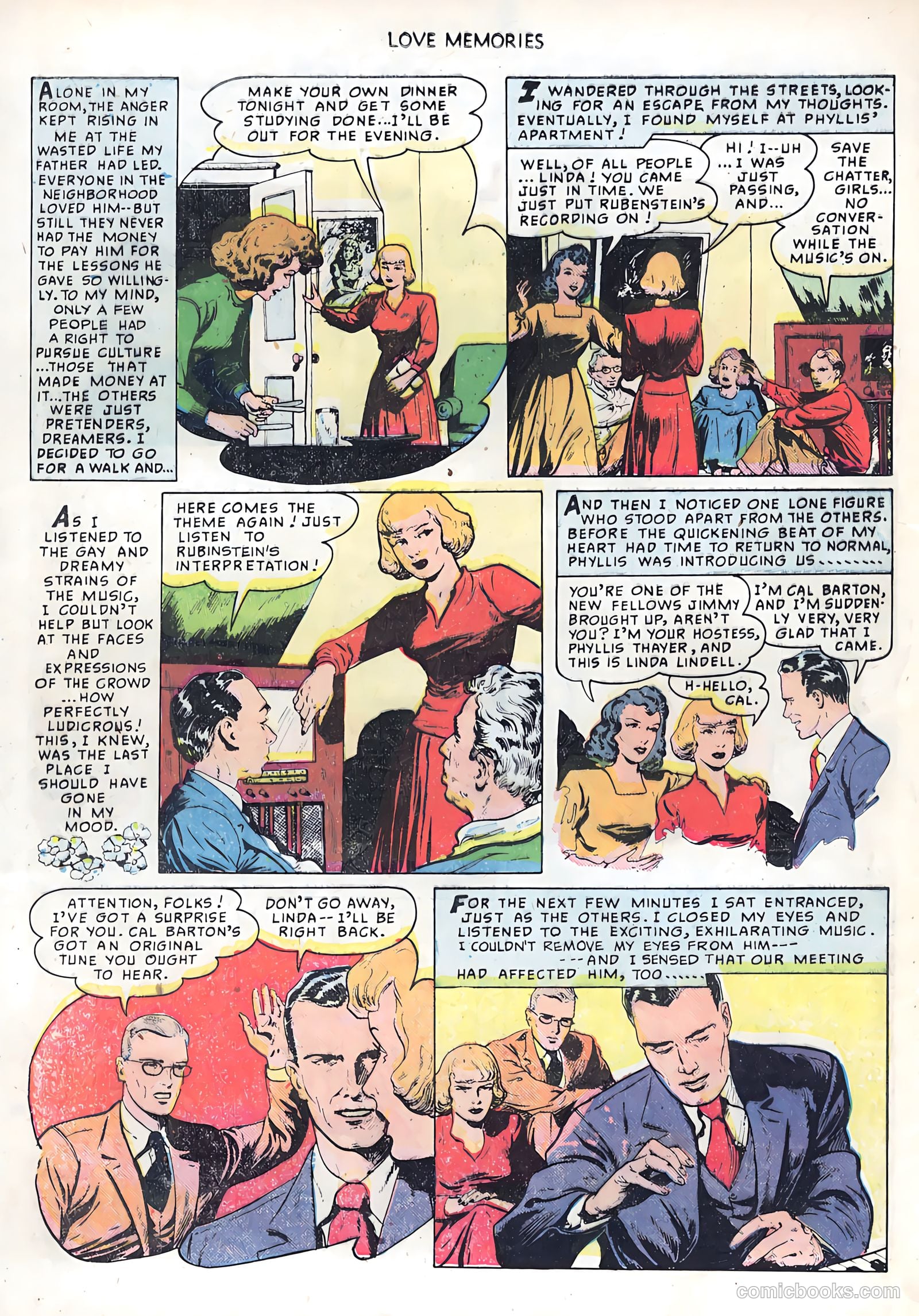 Love Memories #2 (1950) — page 16 of 37