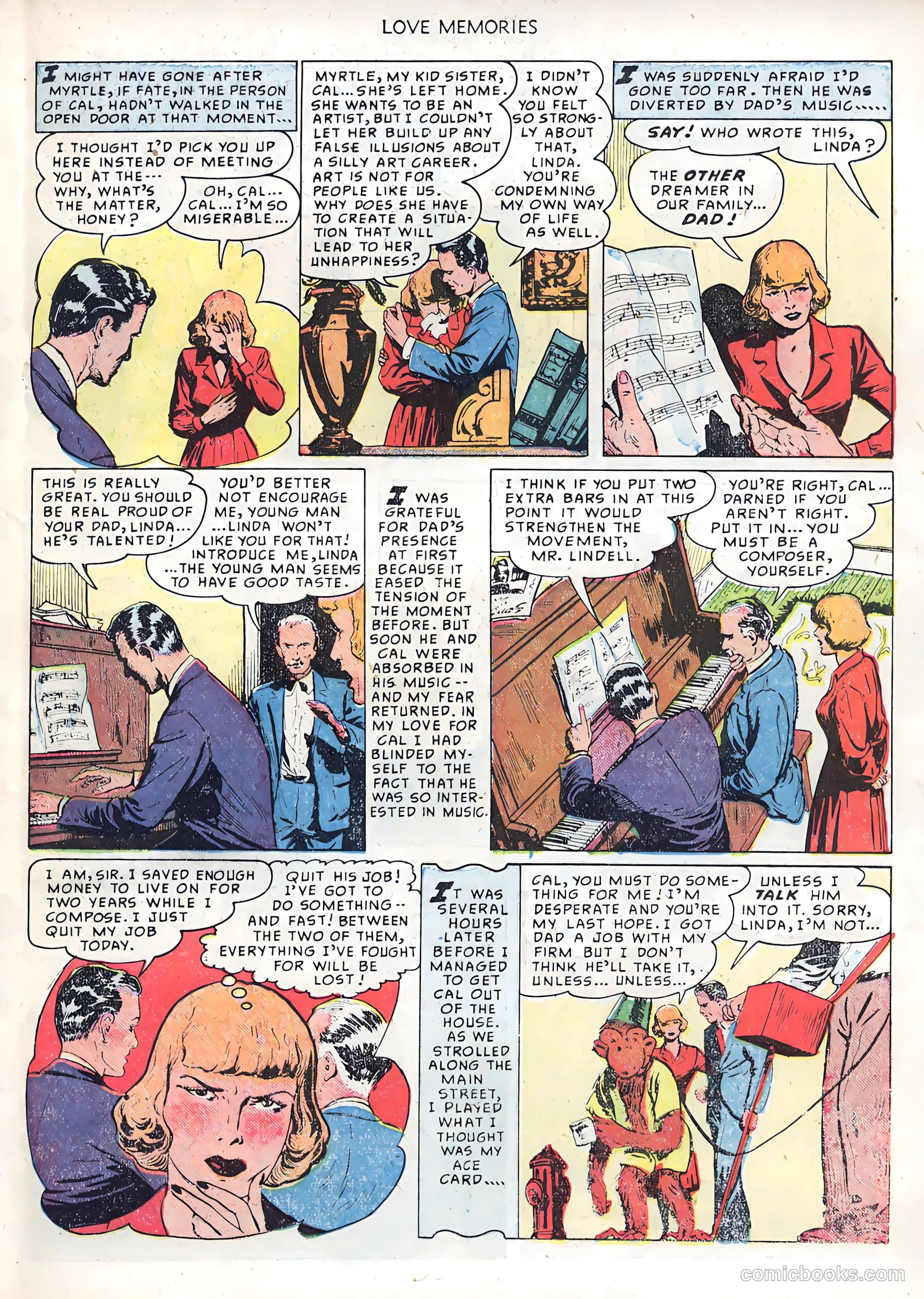 Love Memories #2 (1950) — page 19 of 37