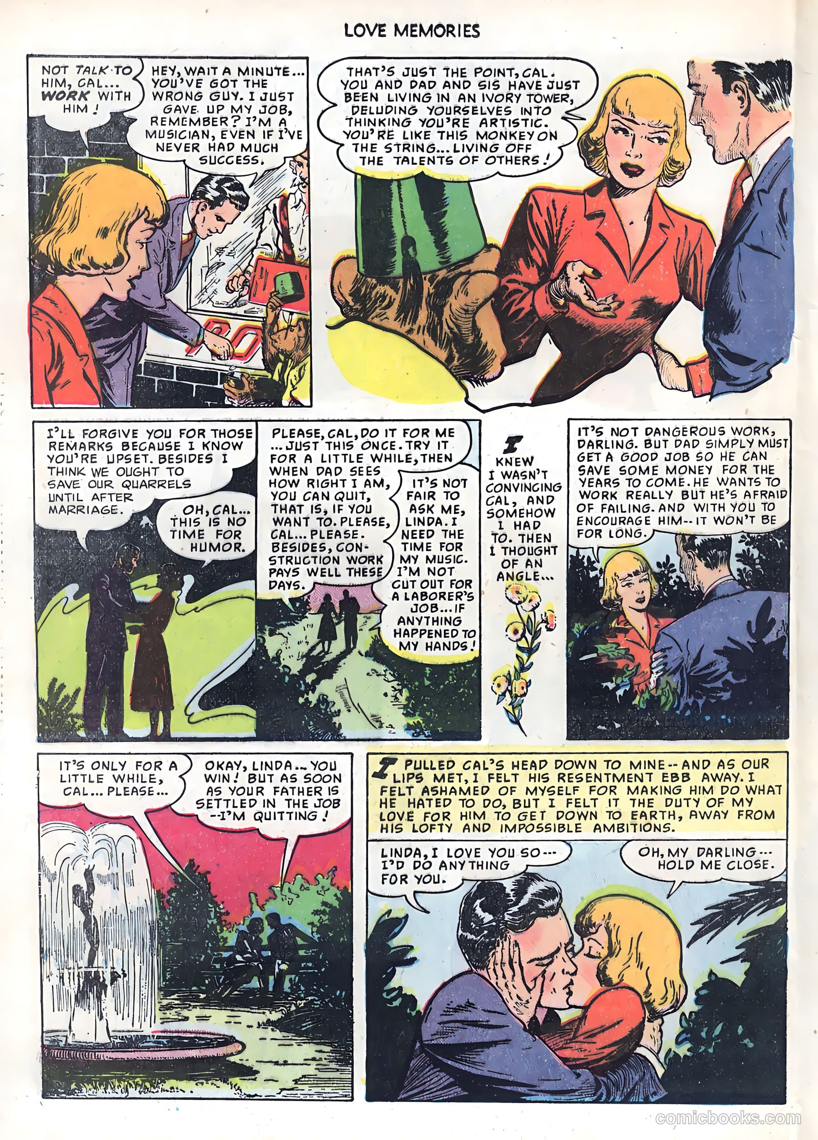 Love Memories #2 (1950) — page 20 of 37