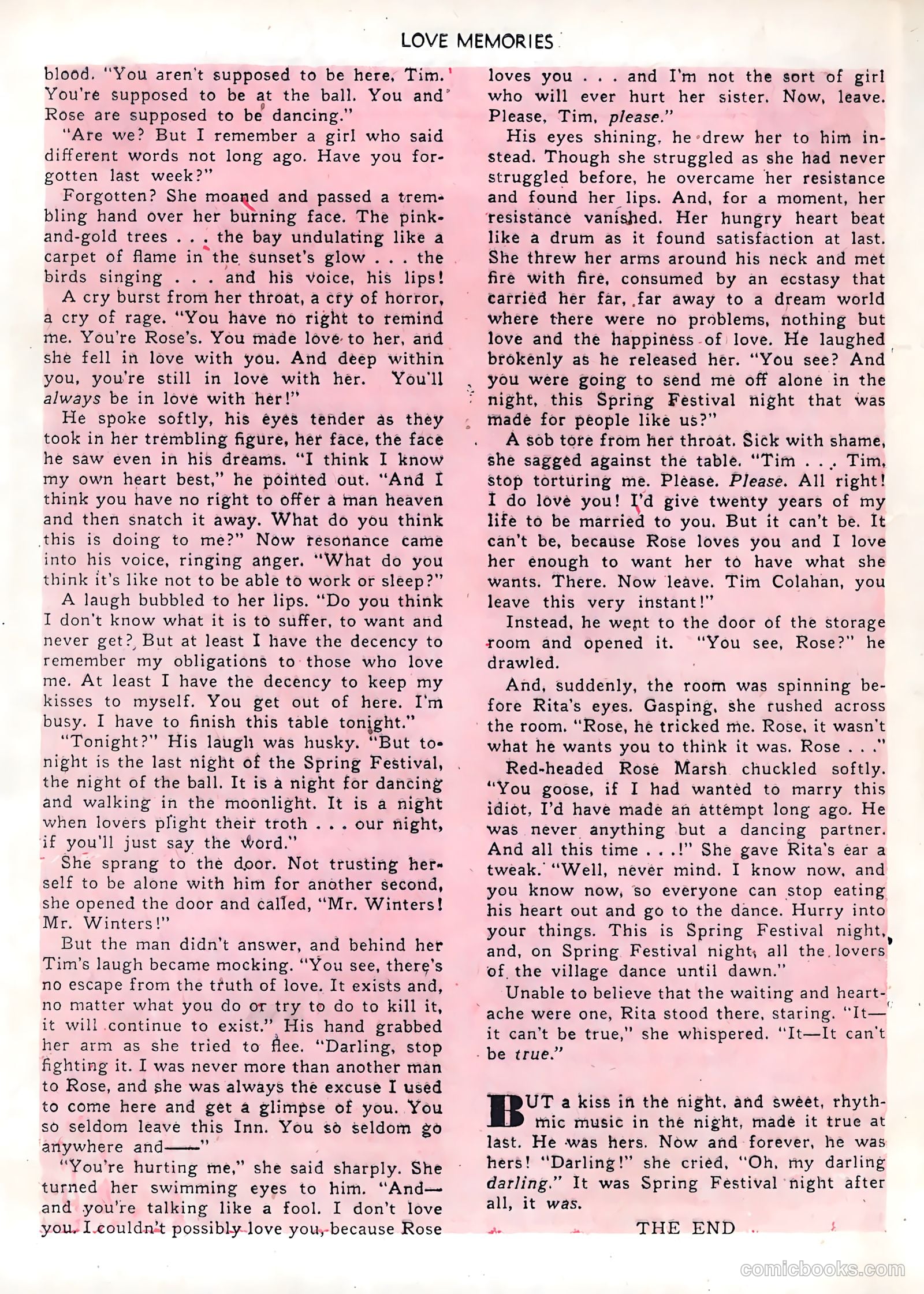Love Memories #2 (1950) — page 24 of 37