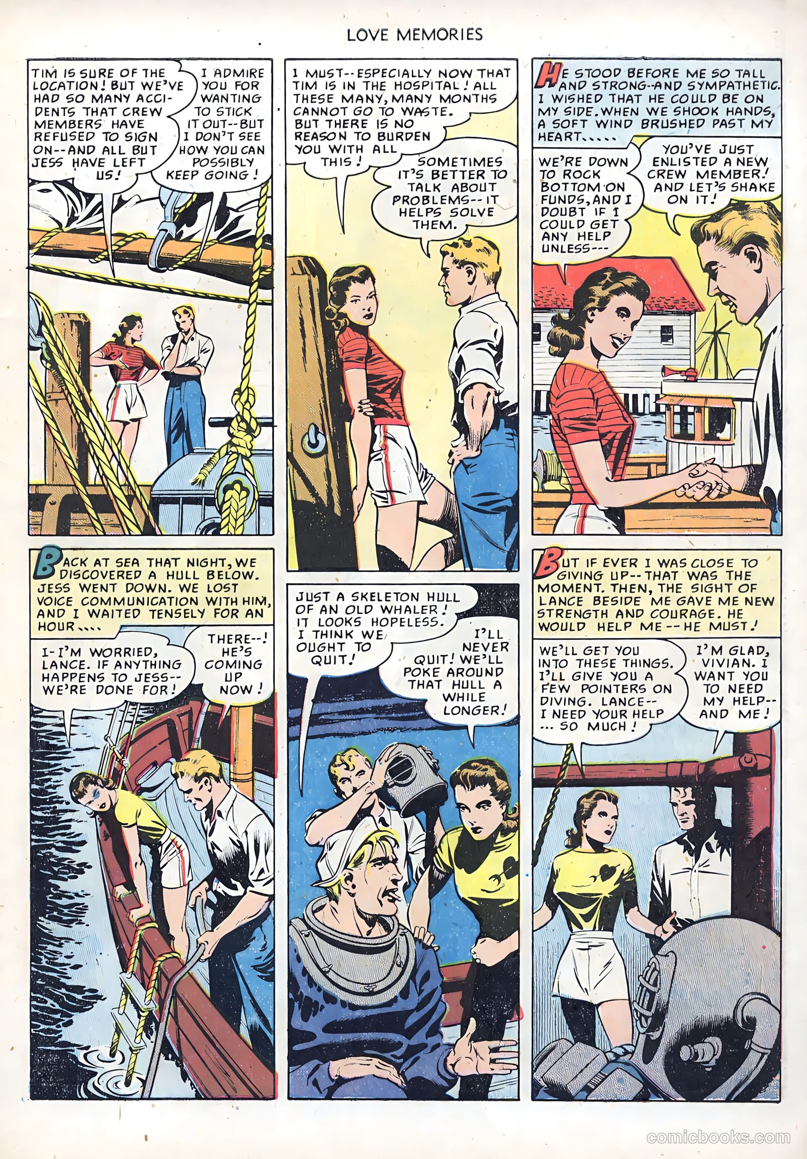 Love Memories #2 (1950) — page 27 of 37