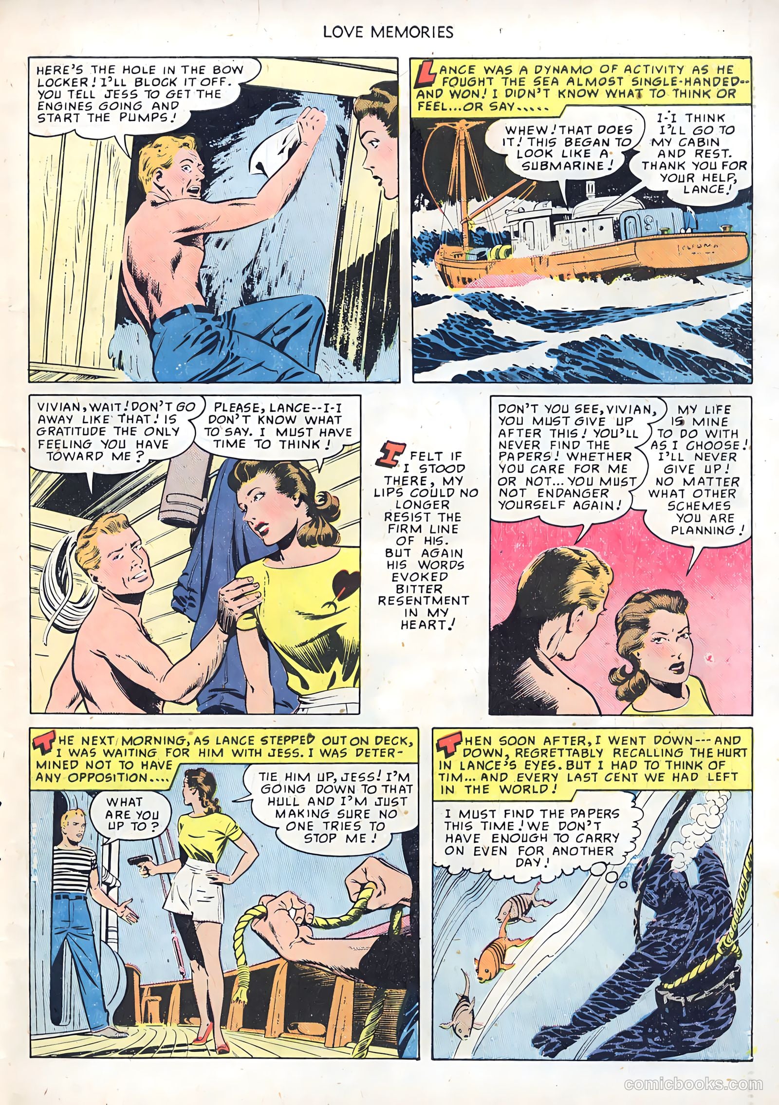 Love Memories #2 (1950) — page 31 of 37