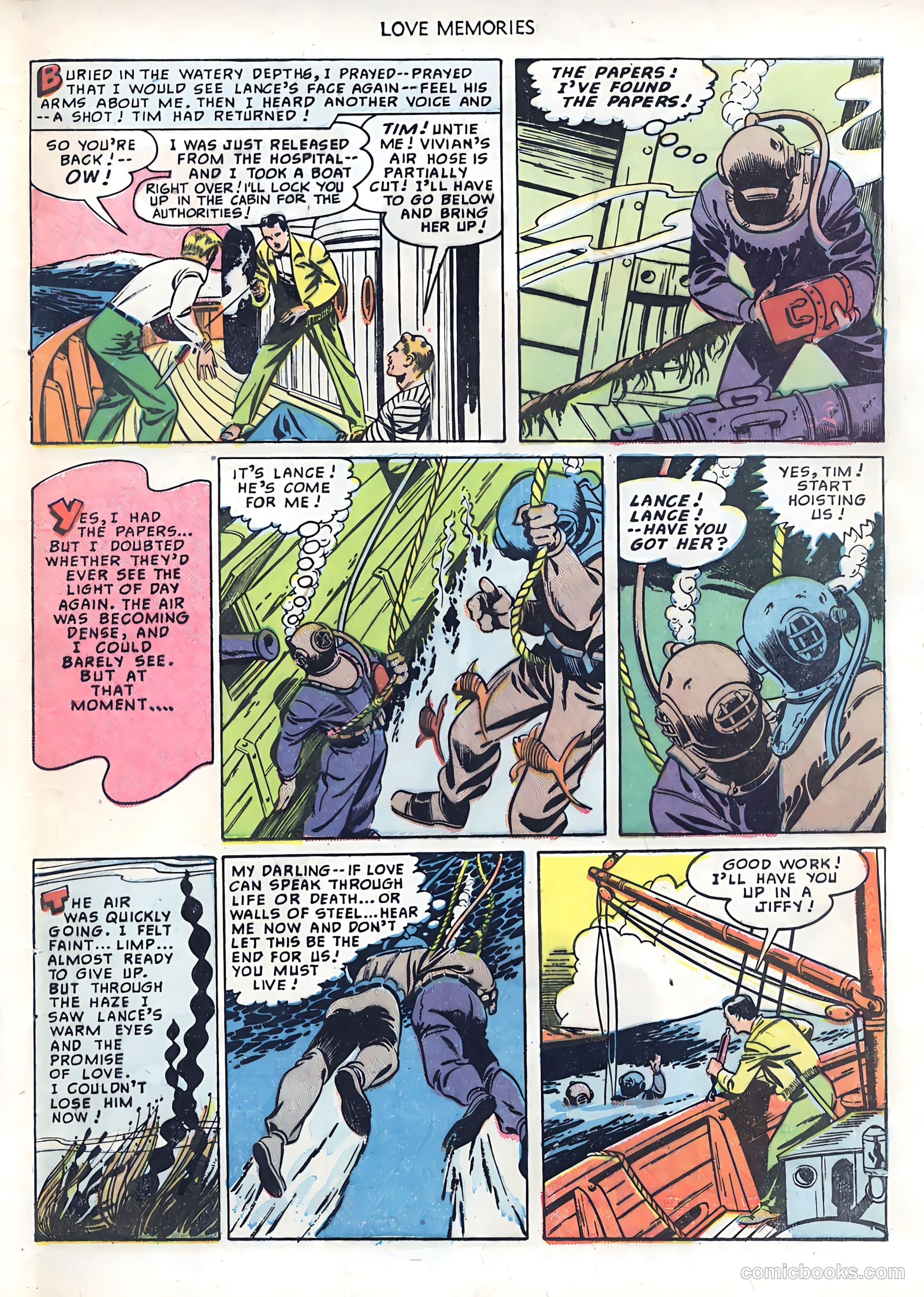 Love Memories #2 (1950) — page 33 of 37