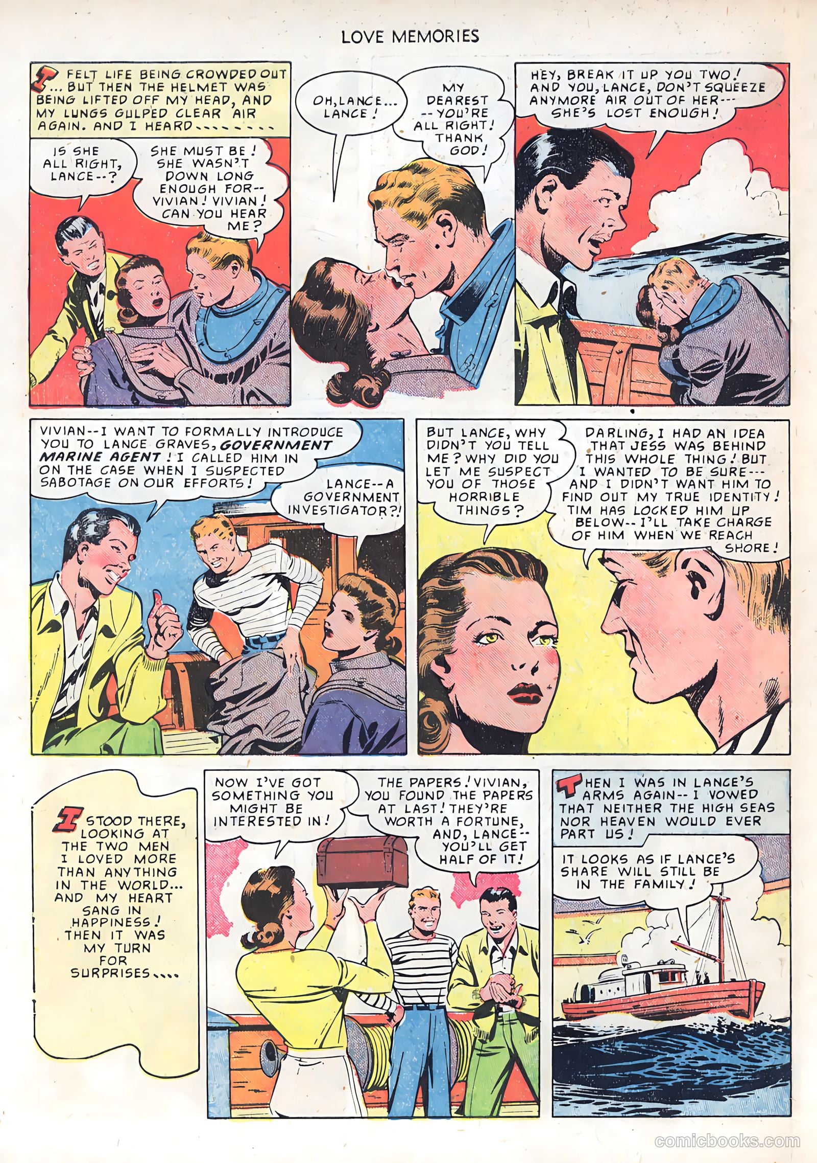 Love Memories #2 (1950) — page 34 of 37