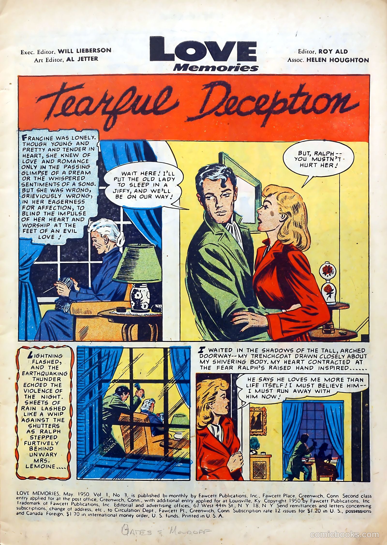 Love Memories #3 (1950) — page 3 of 36