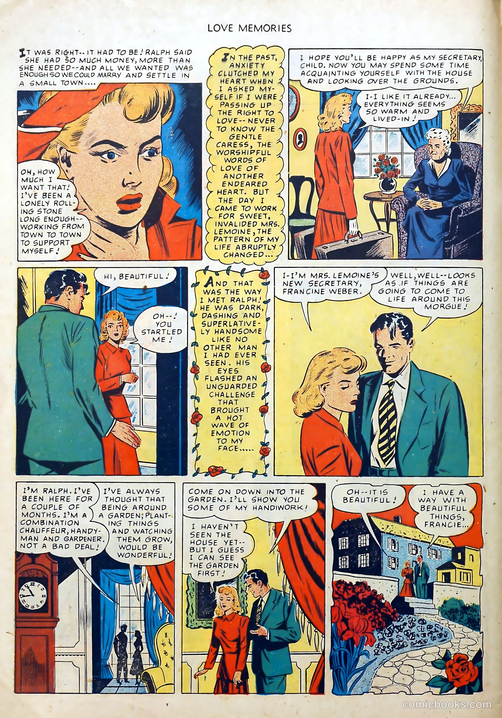 Love Memories #3 (1950) — page 4 of 36