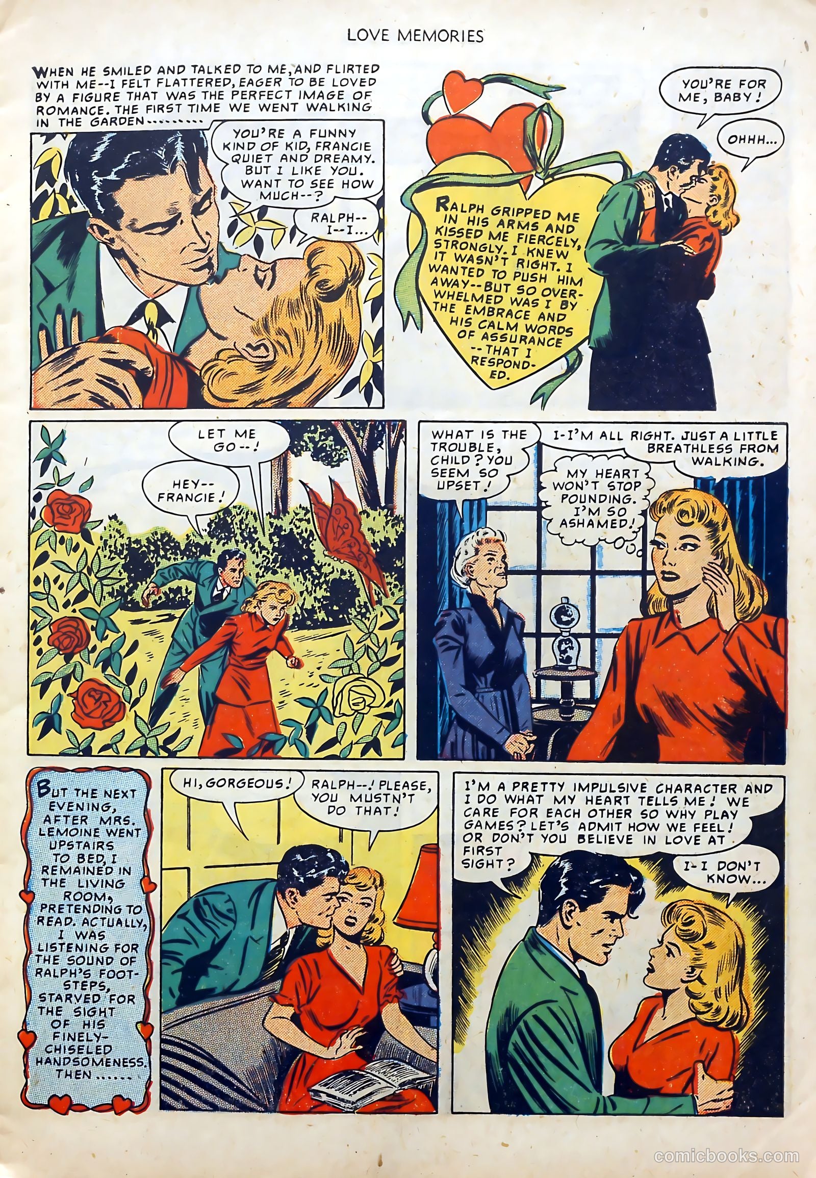 Love Memories #3 (1950) — page 5 of 36