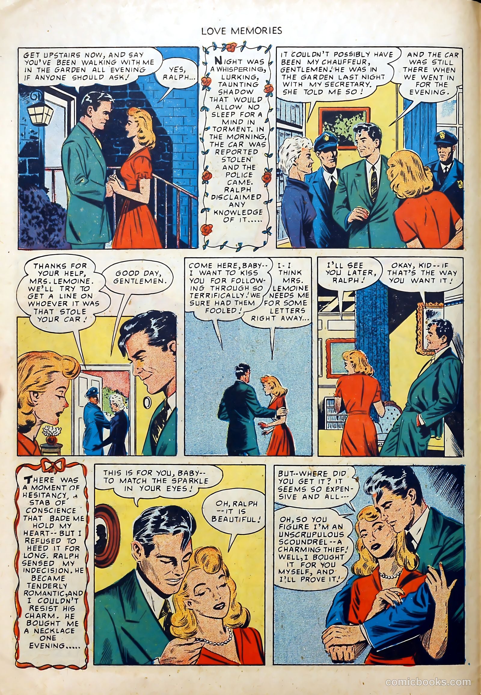 Love Memories #3 (1950) — page 8 of 36