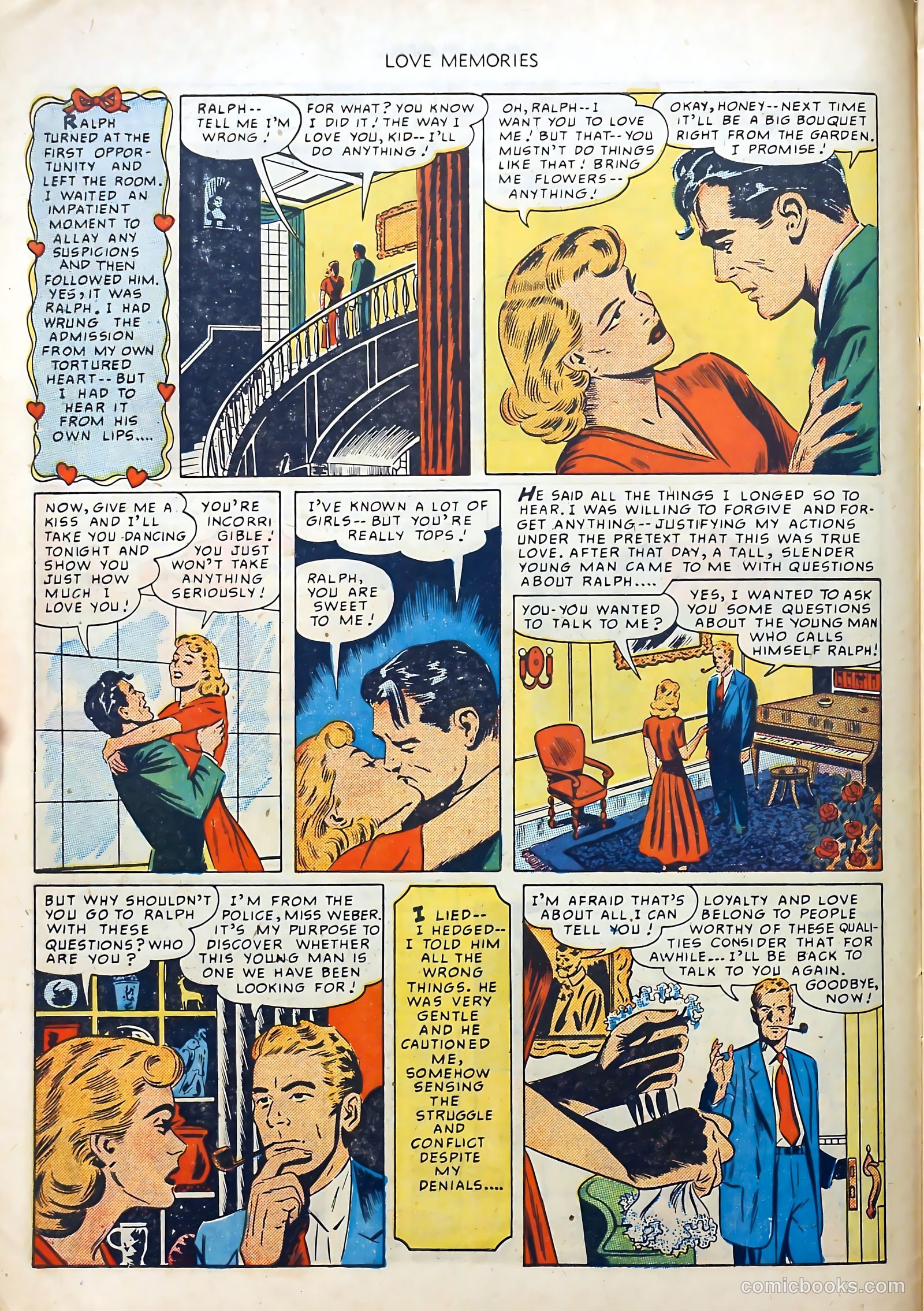 Love Memories #3 (1950) — page 10 of 36