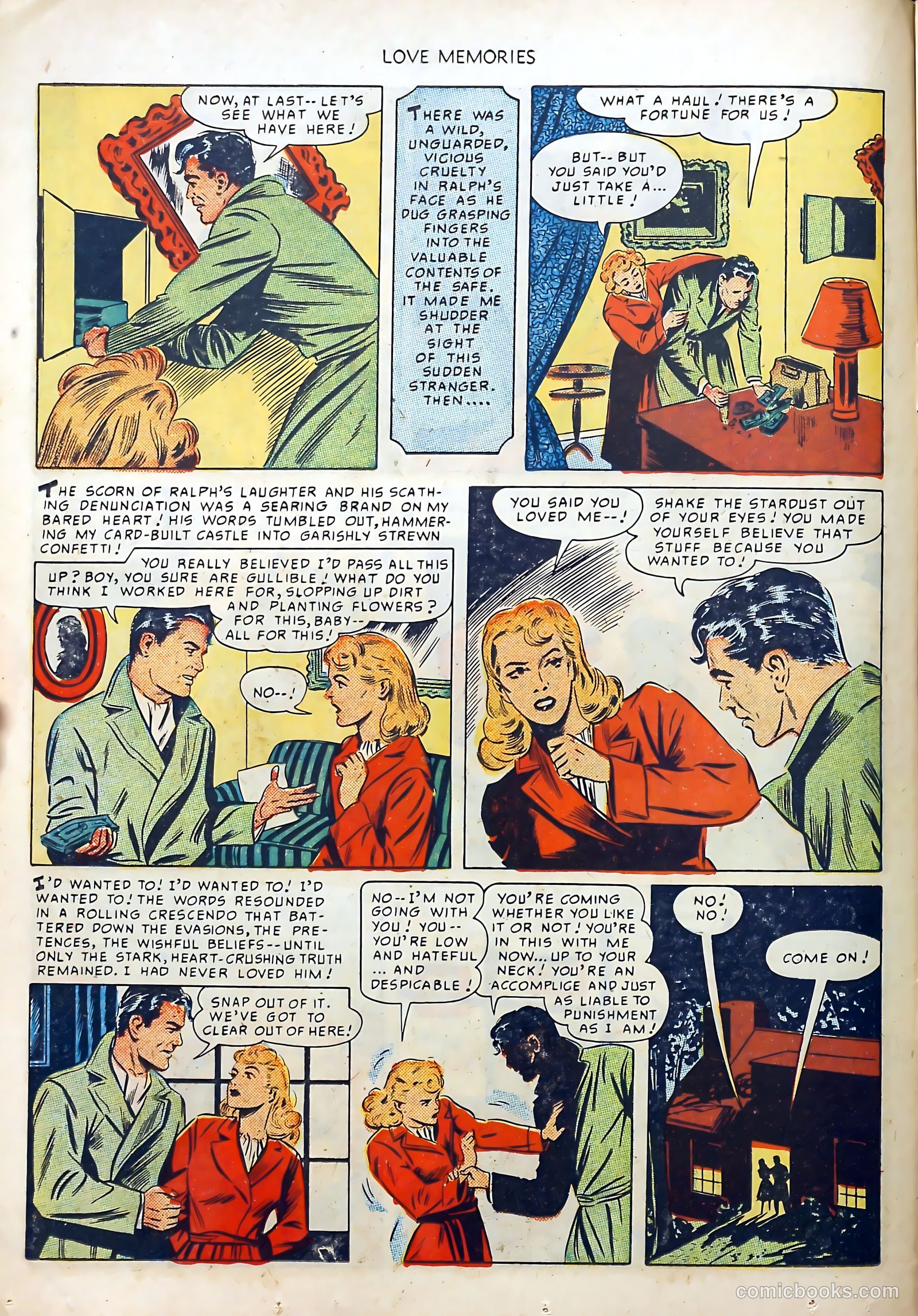 Love Memories #3 (1950) — page 14 of 36
