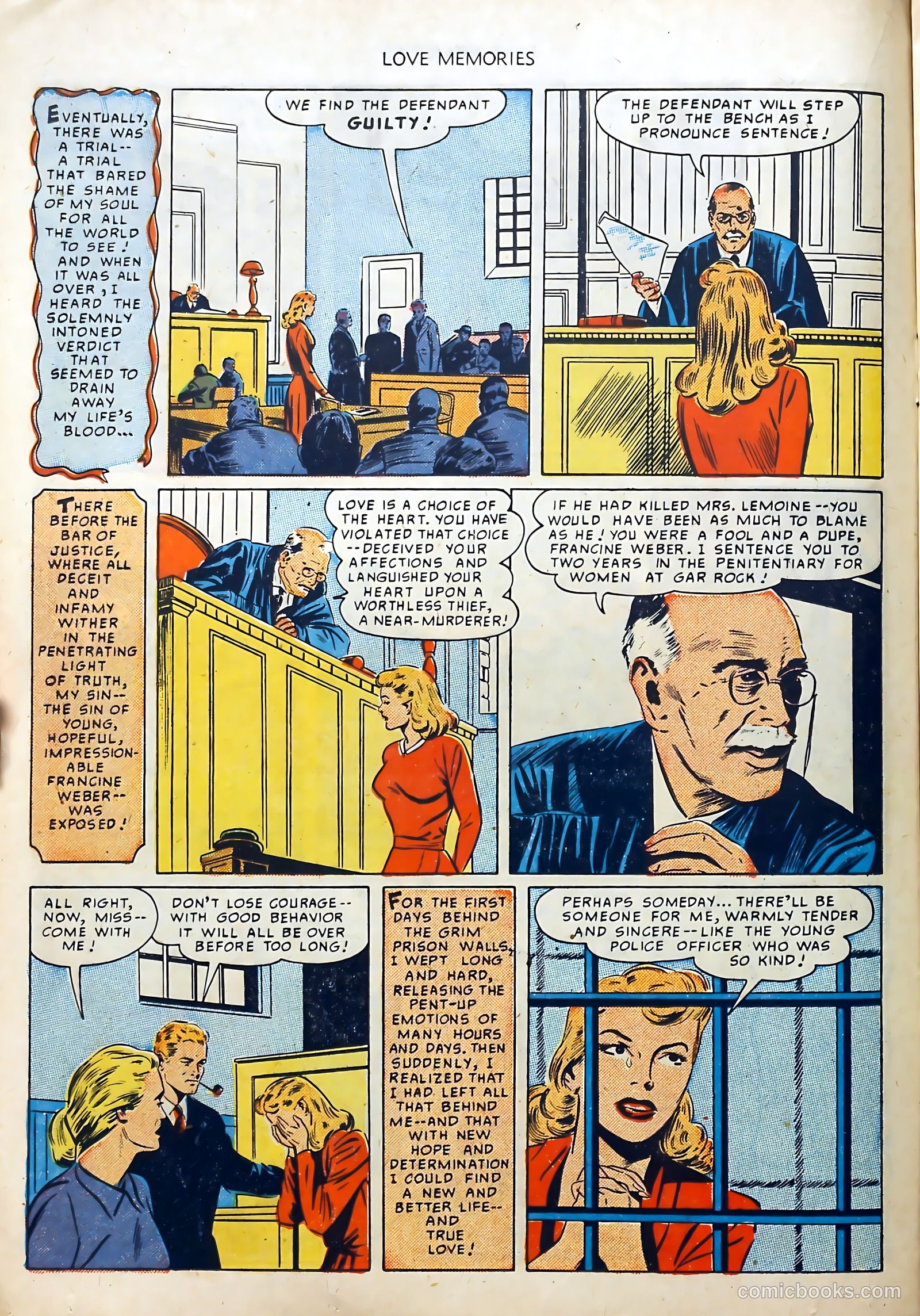 Love Memories #3 (1950) — page 16 of 36