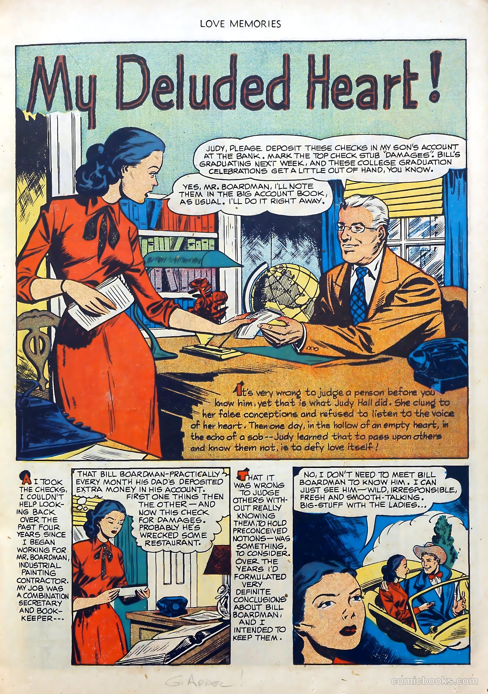 Love Memories #3 (1950) — page 17 of 36