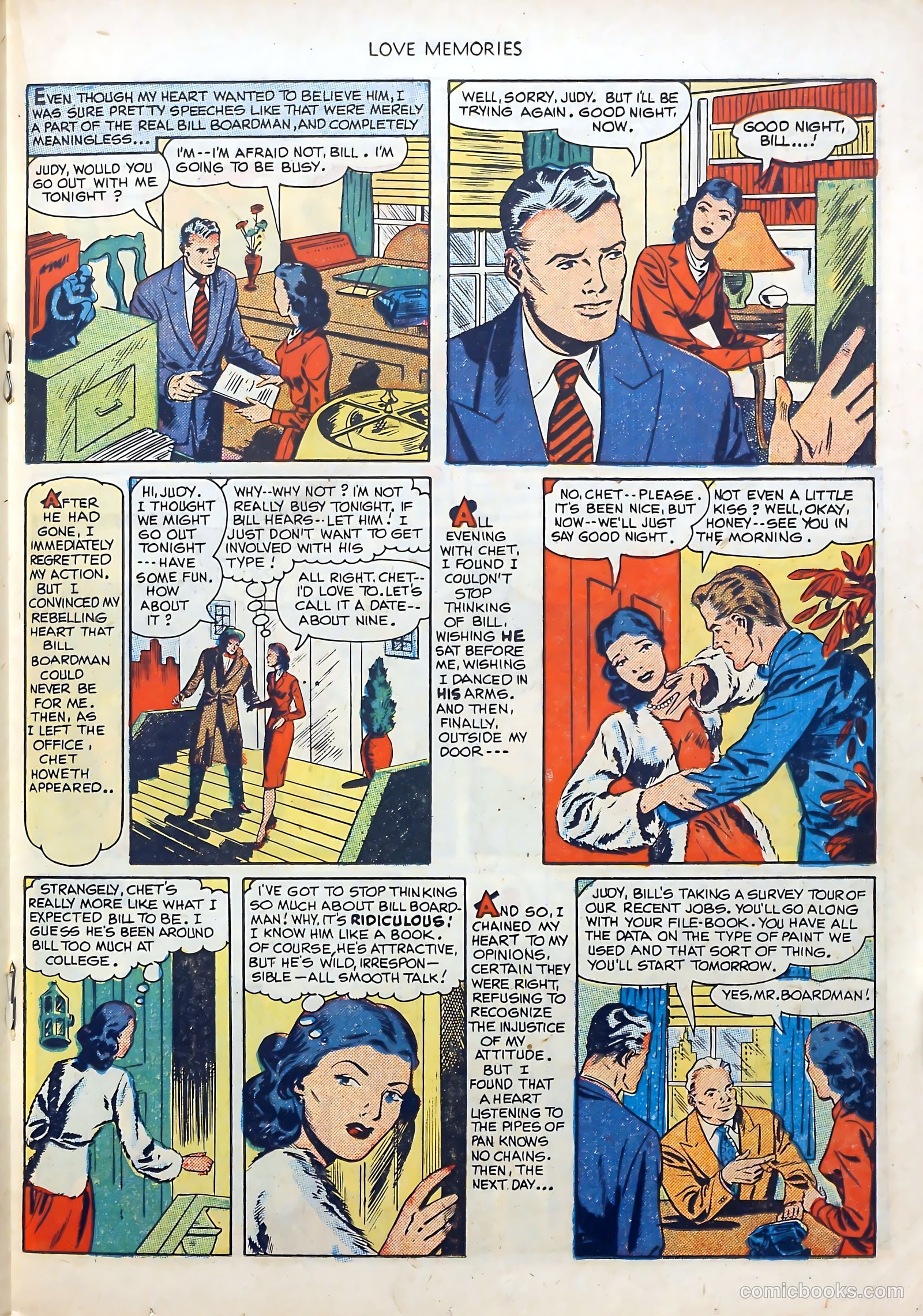 Love Memories #3 (1950) — page 19 of 36