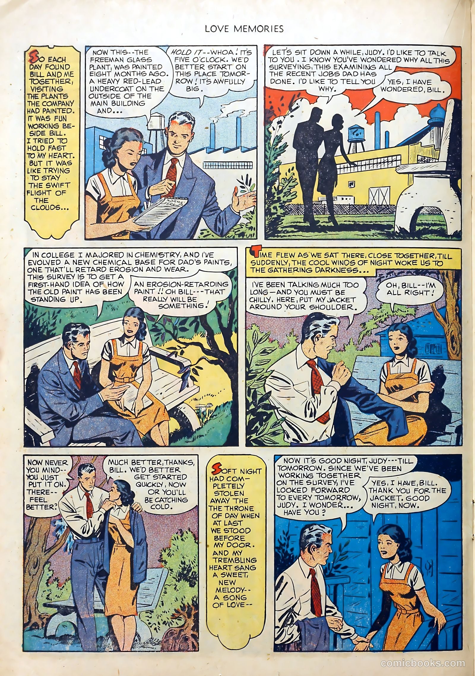 Love Memories #3 (1950) — page 20 of 36