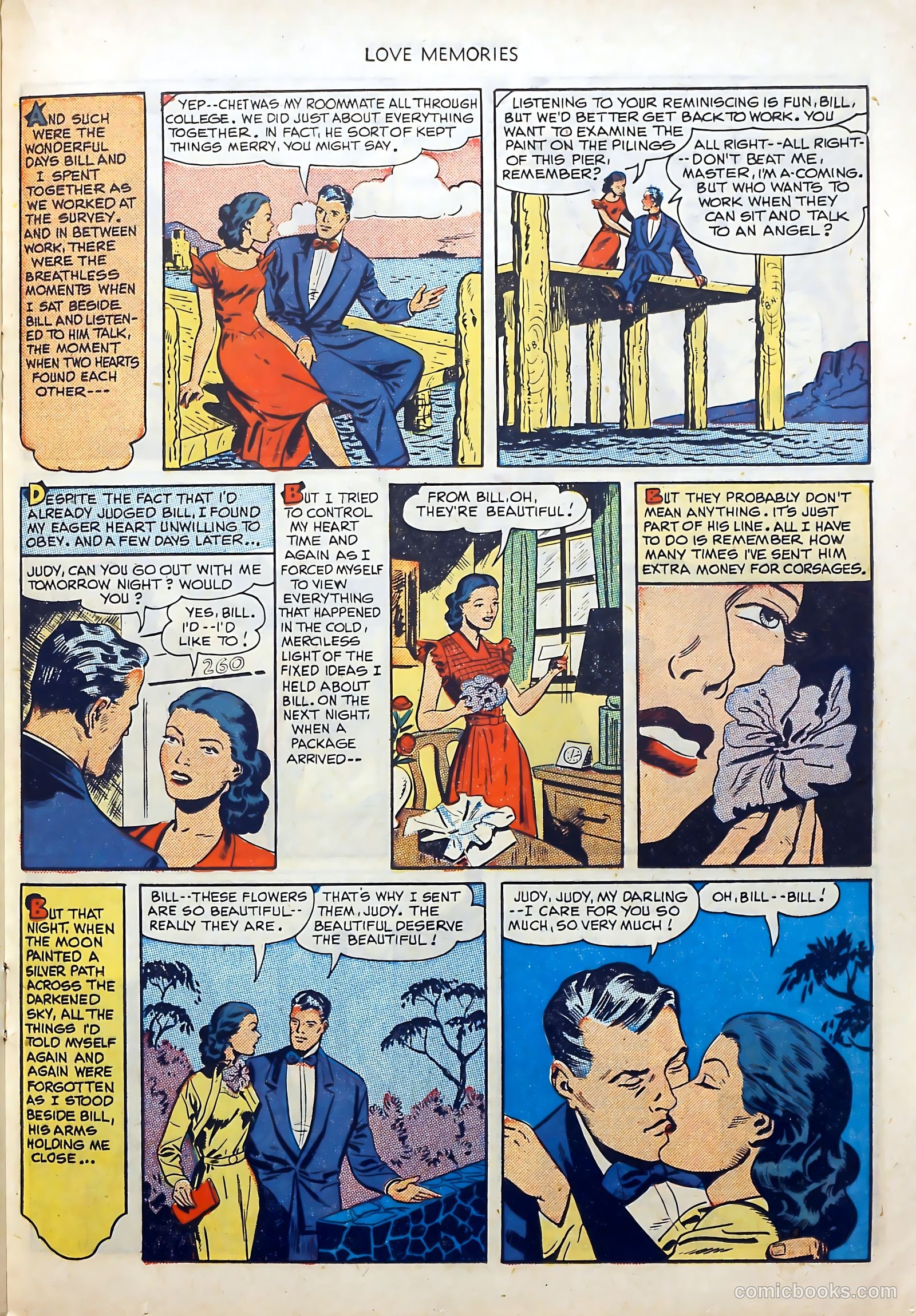 Love Memories #3 (1950) — page 21 of 36