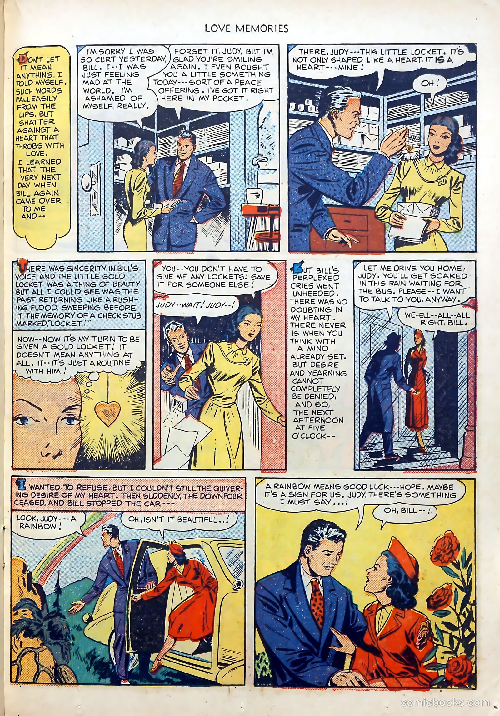 Love Memories #3 (1950) — page 23 of 36