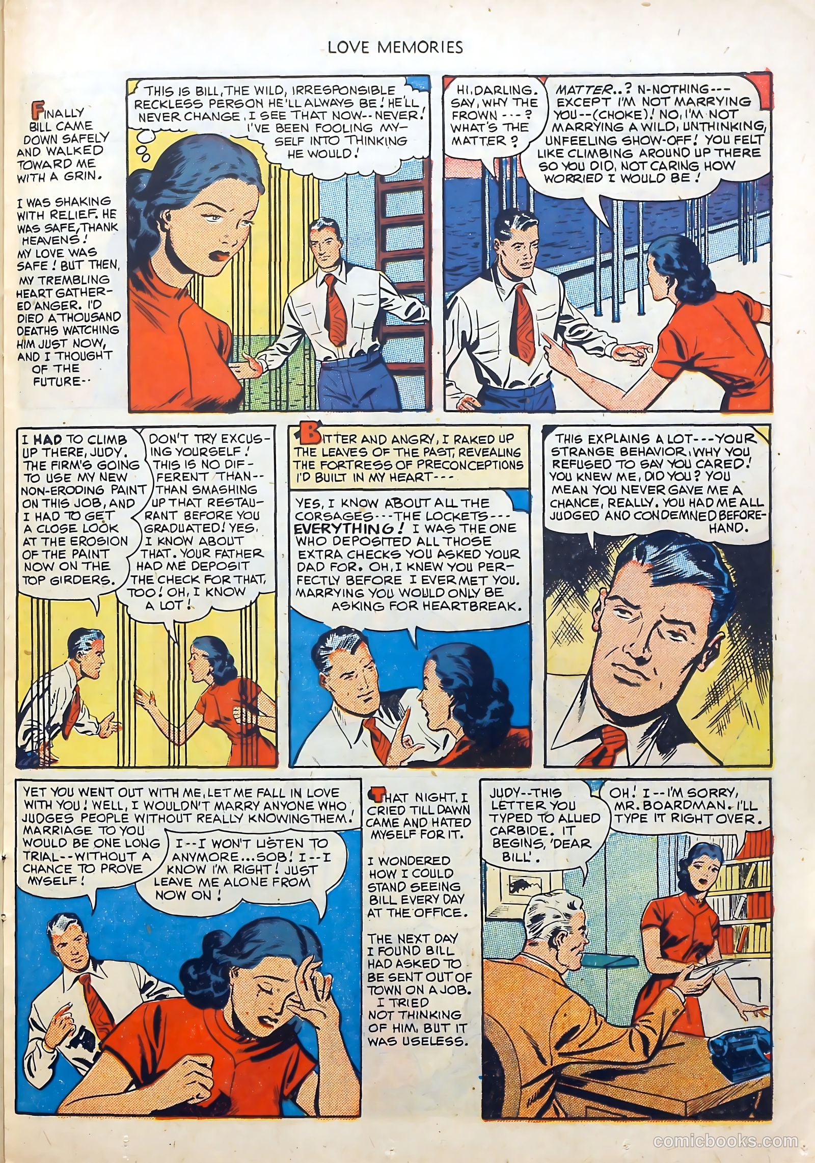 Love Memories #3 (1950) — page 25 of 36