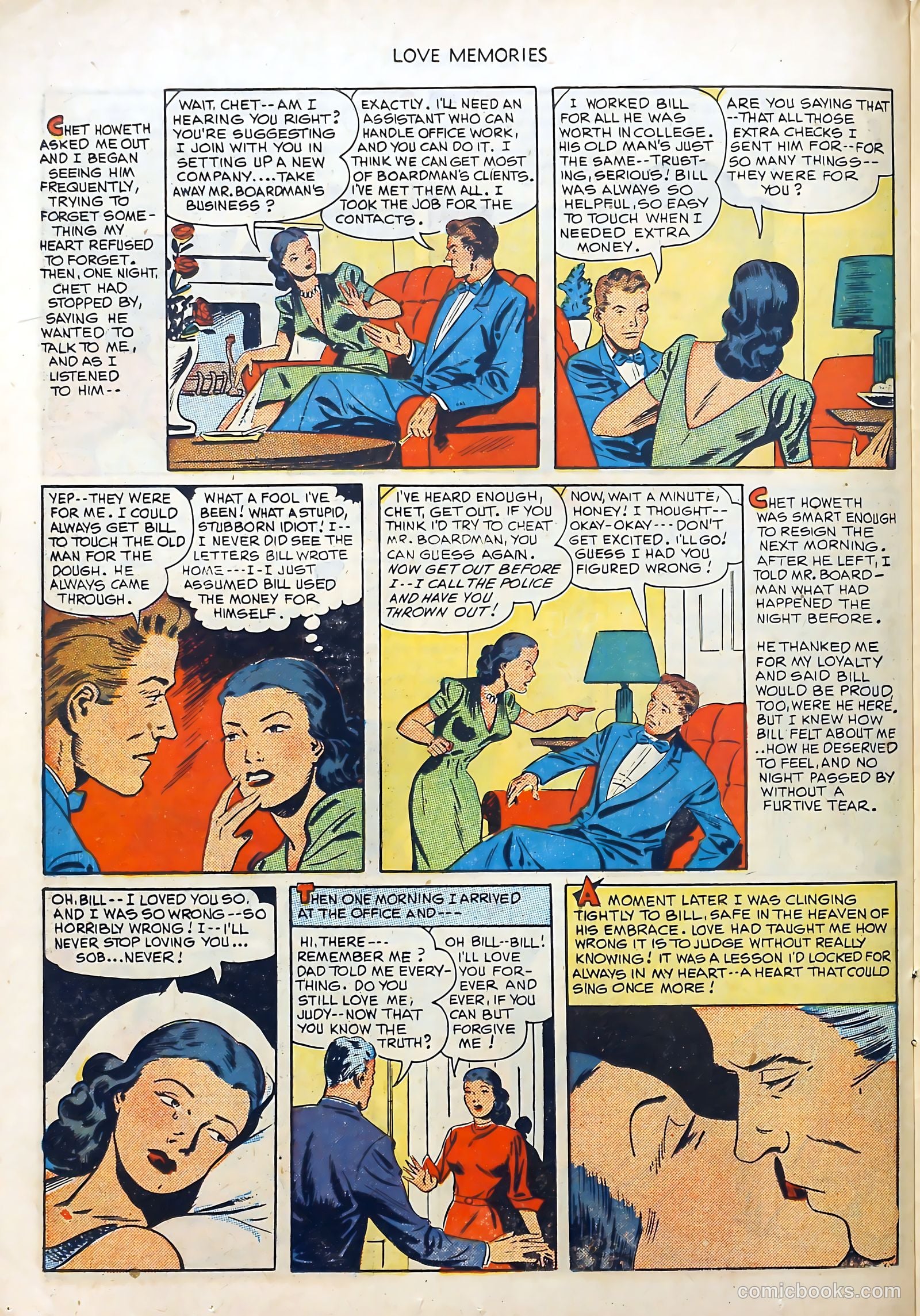Love Memories #3 (1950) — page 26 of 36