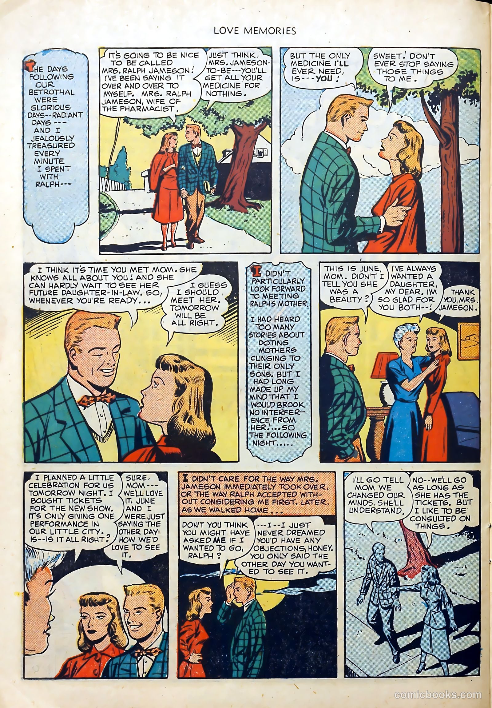 Love Memories #3 (1950) — page 28 of 36