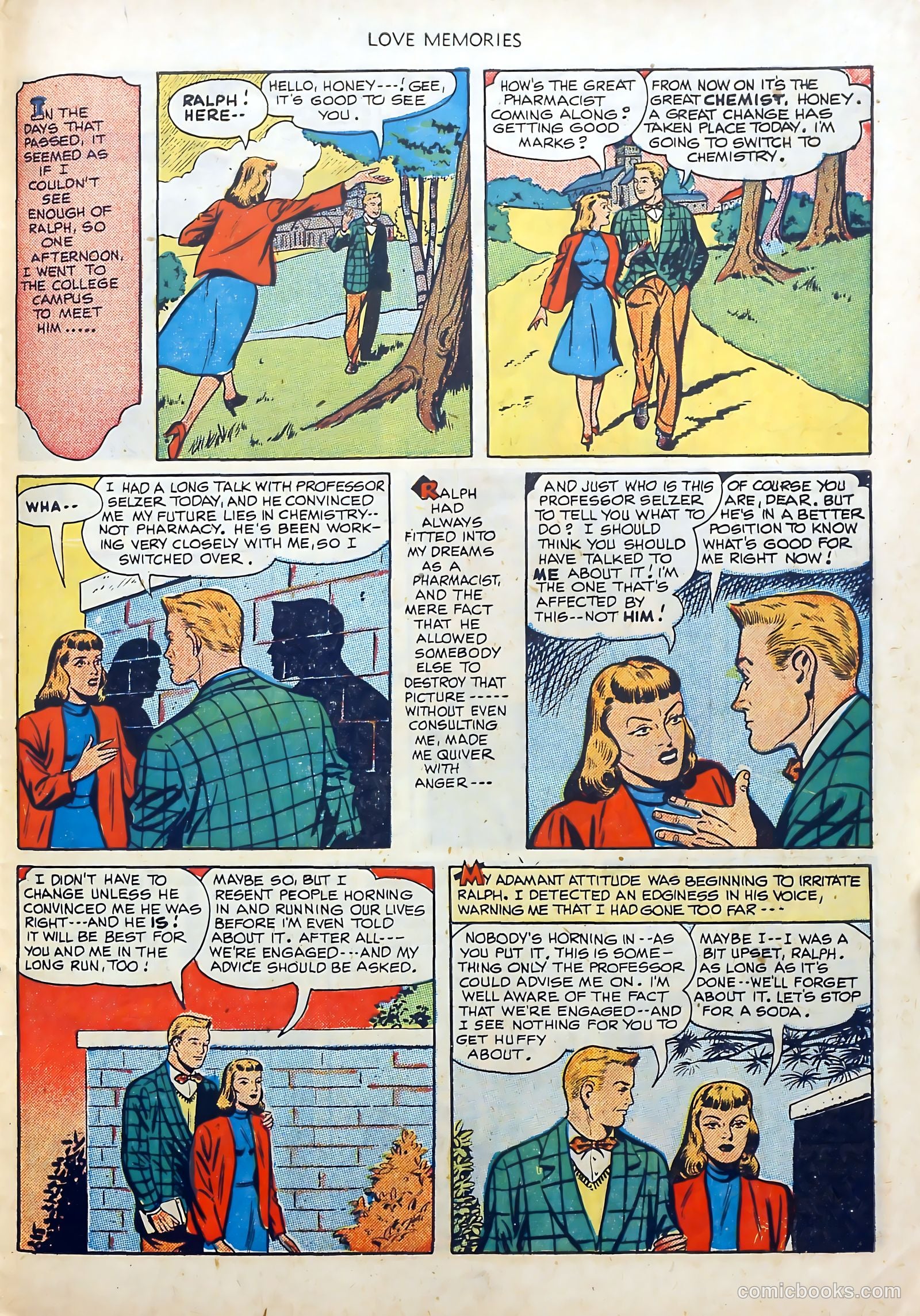 Love Memories #3 (1950) — page 29 of 36