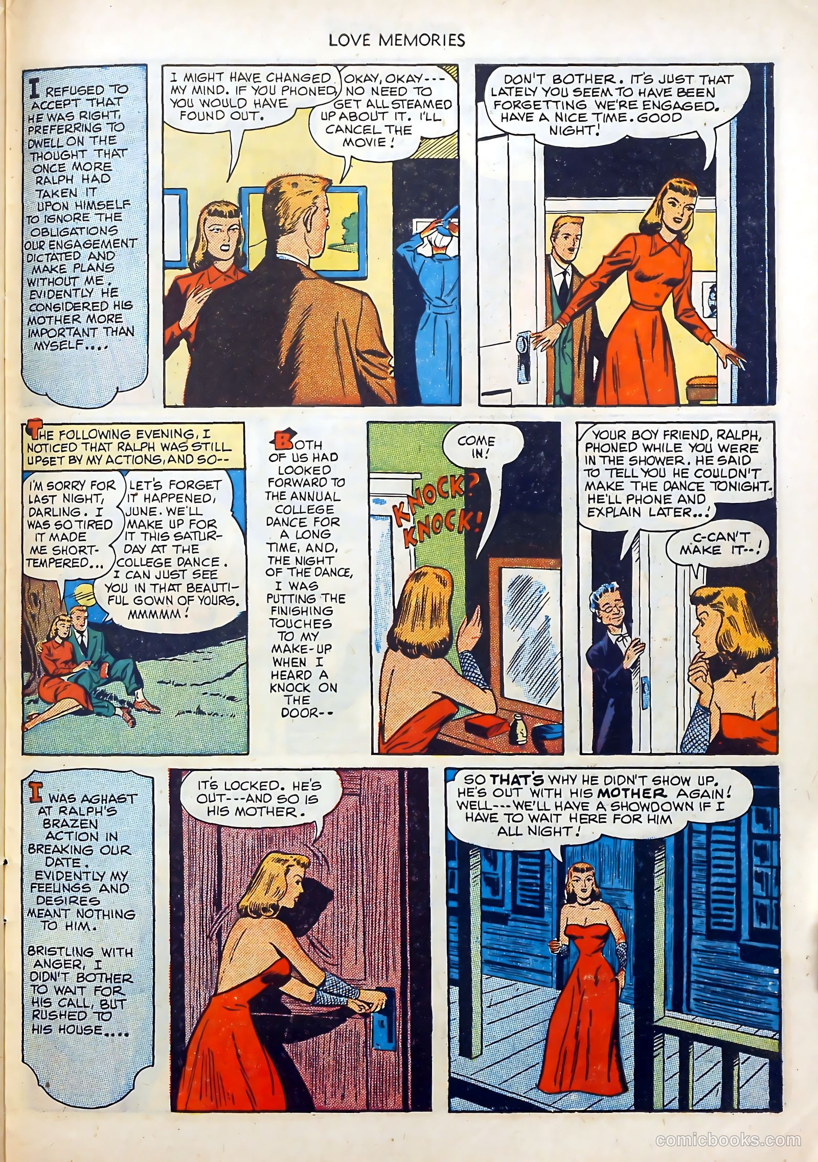 Love Memories #3 (1950) — page 31 of 36