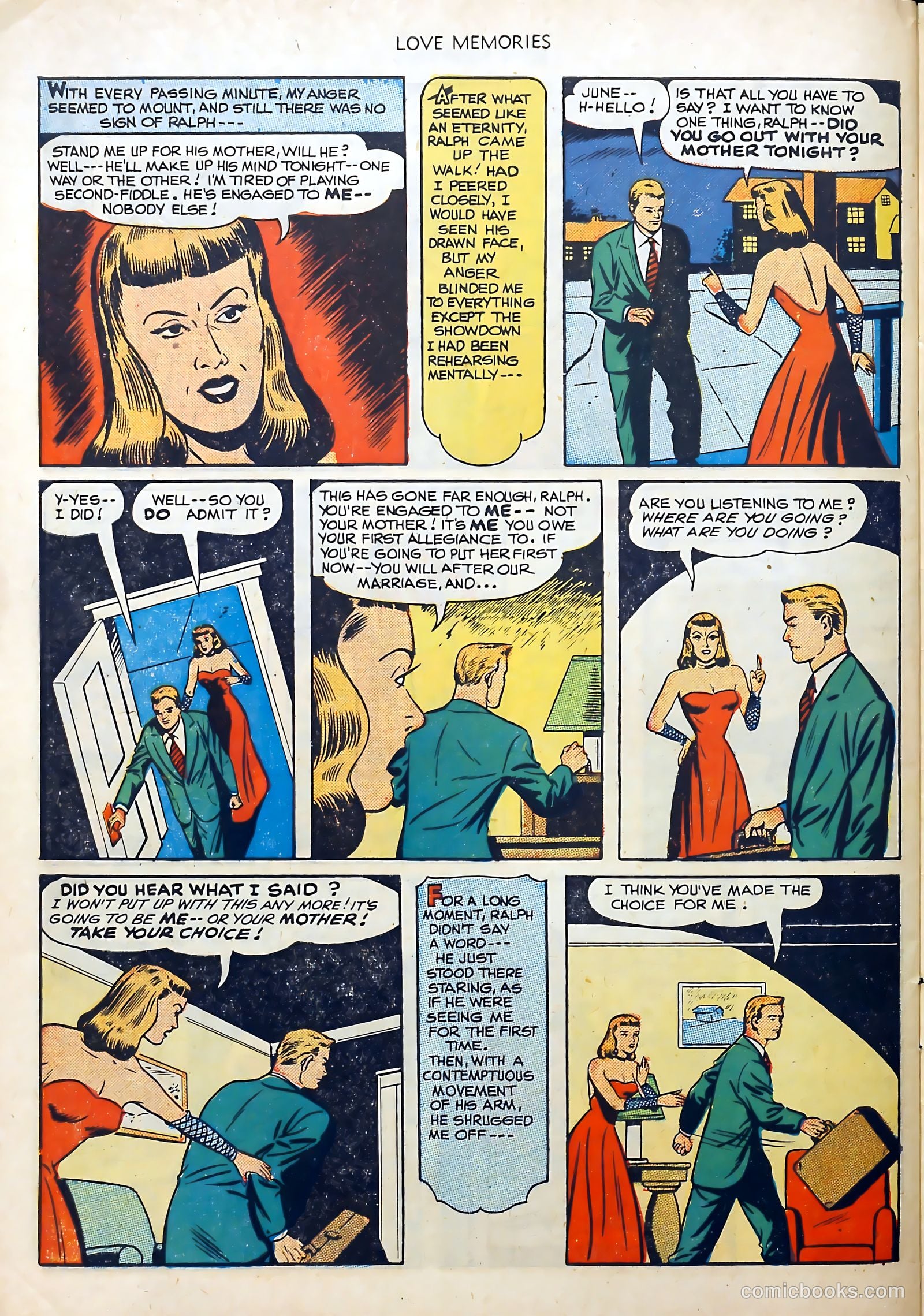 Love Memories #3 (1950) — page 32 of 36