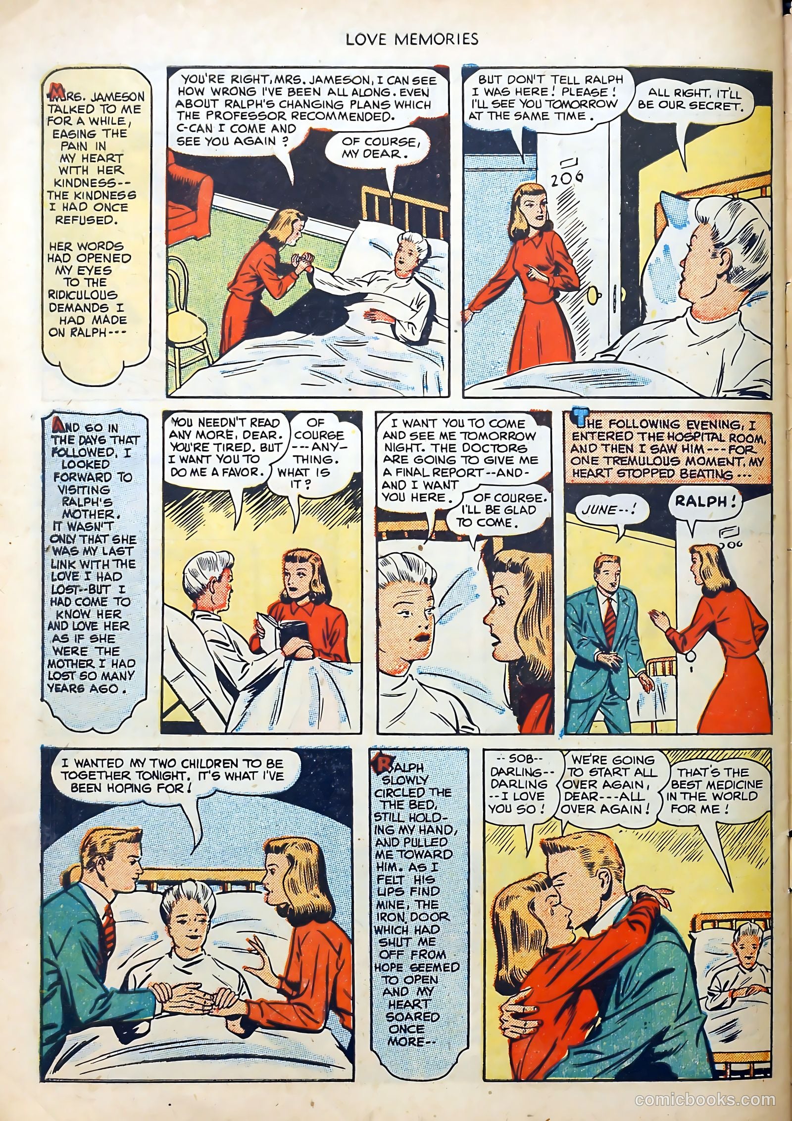 Love Memories #3 (1950) — page 34 of 36