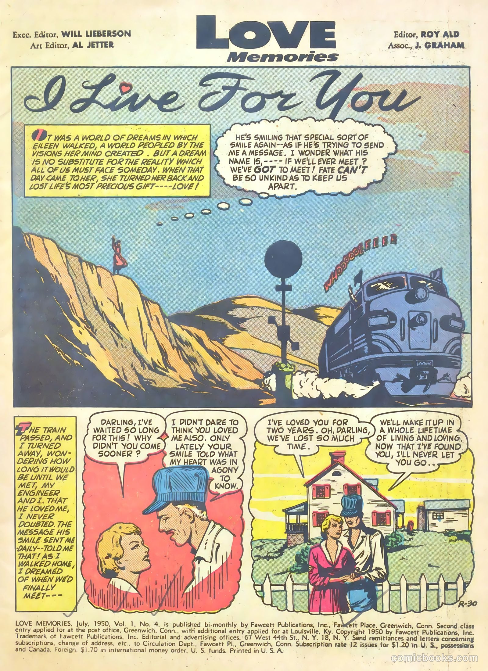 Love Memories #4 (1950) — page 3 of 37
