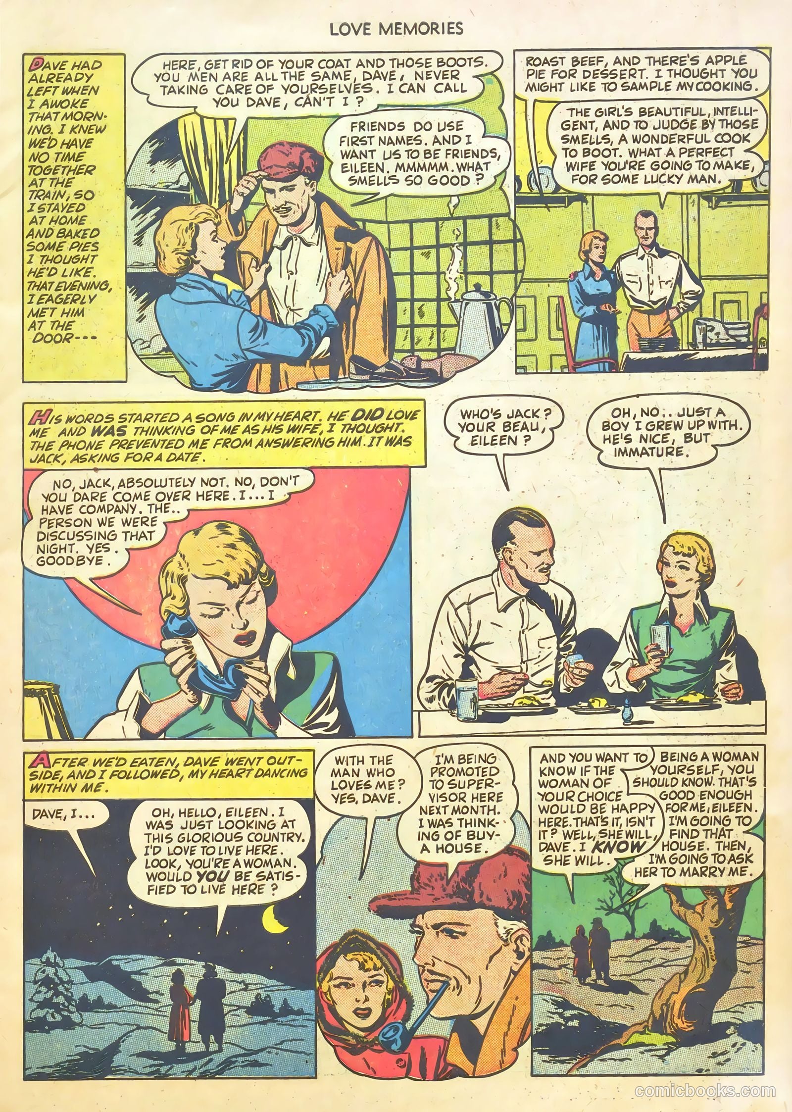 Love Memories #4 (1950) — page 7 of 37