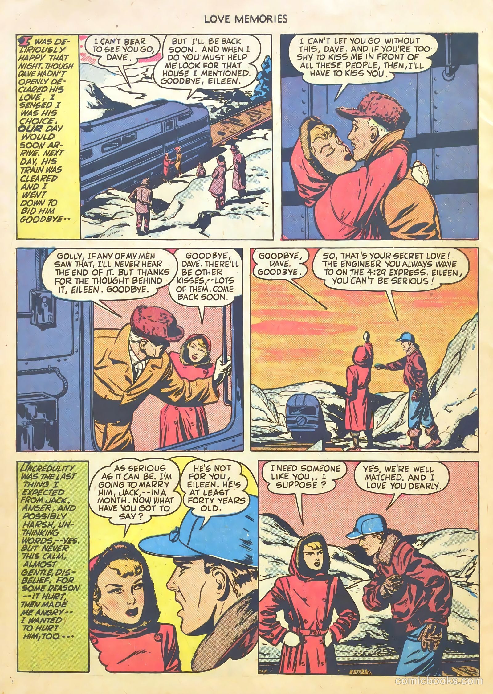 Love Memories #4 (1950) — page 8 of 37