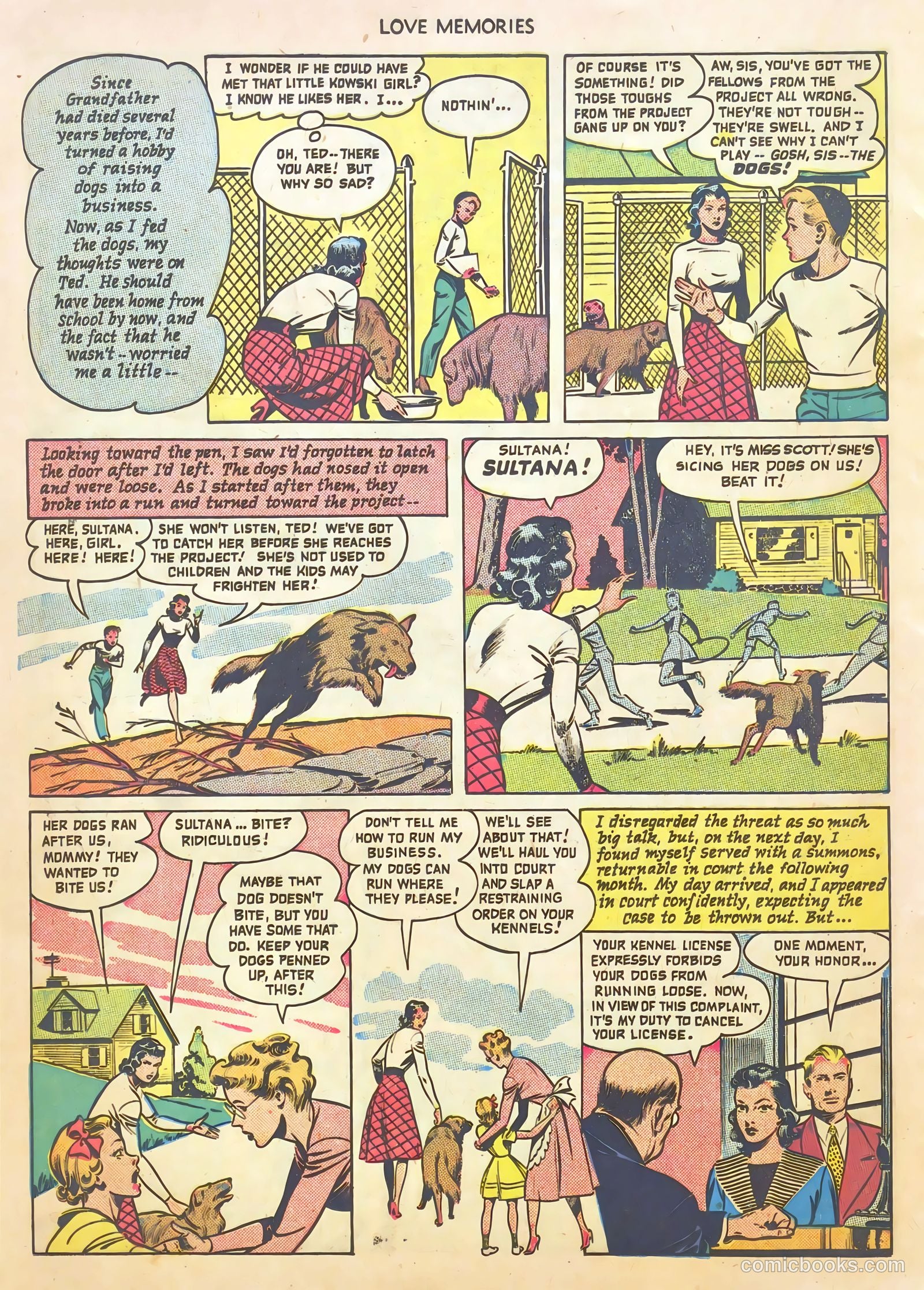 Love Memories #4 (1950) — page 16 of 37