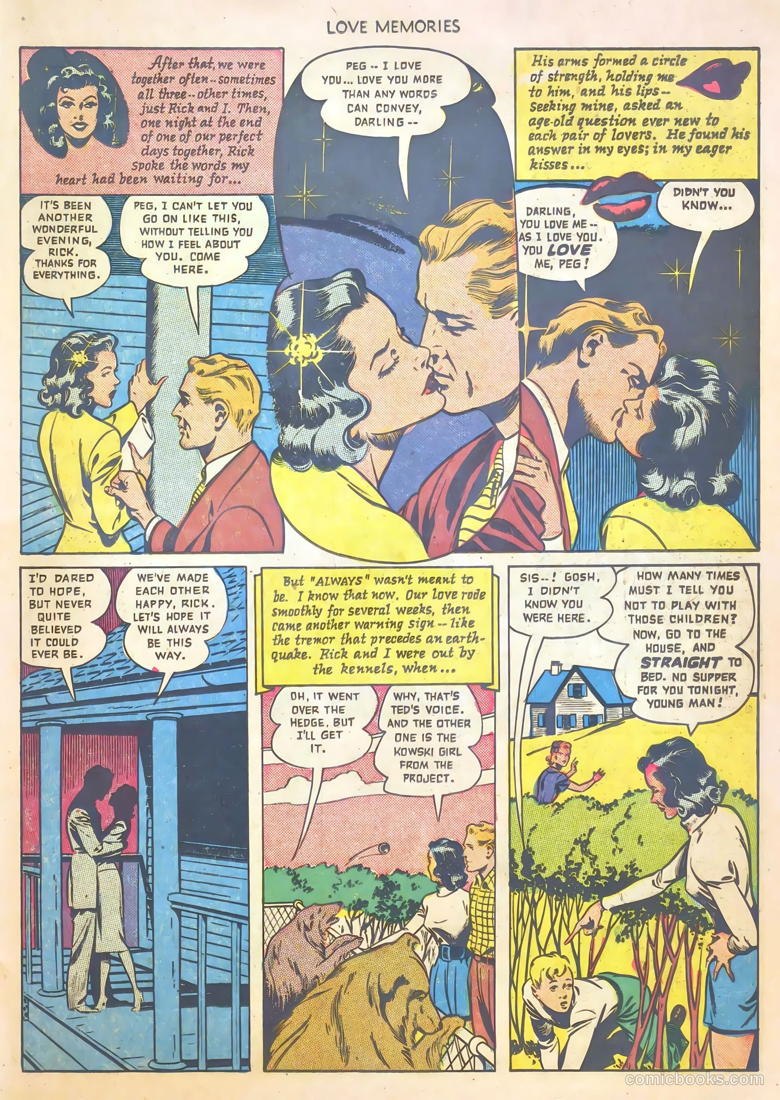 Love Memories #4 (1950) — page 19 of 37