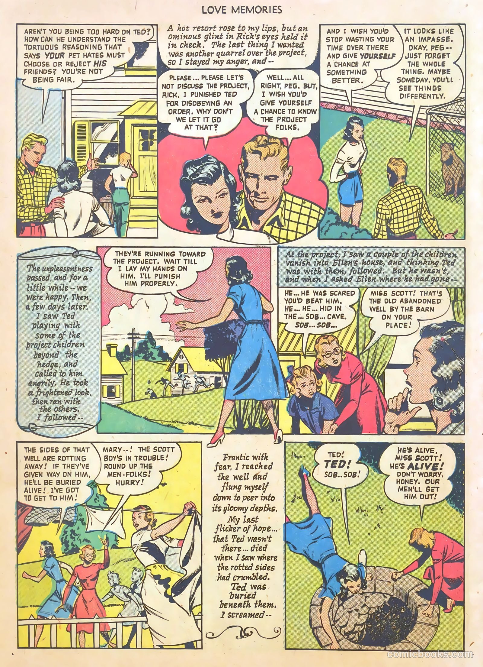 Love Memories #4 (1950) — page 20 of 37