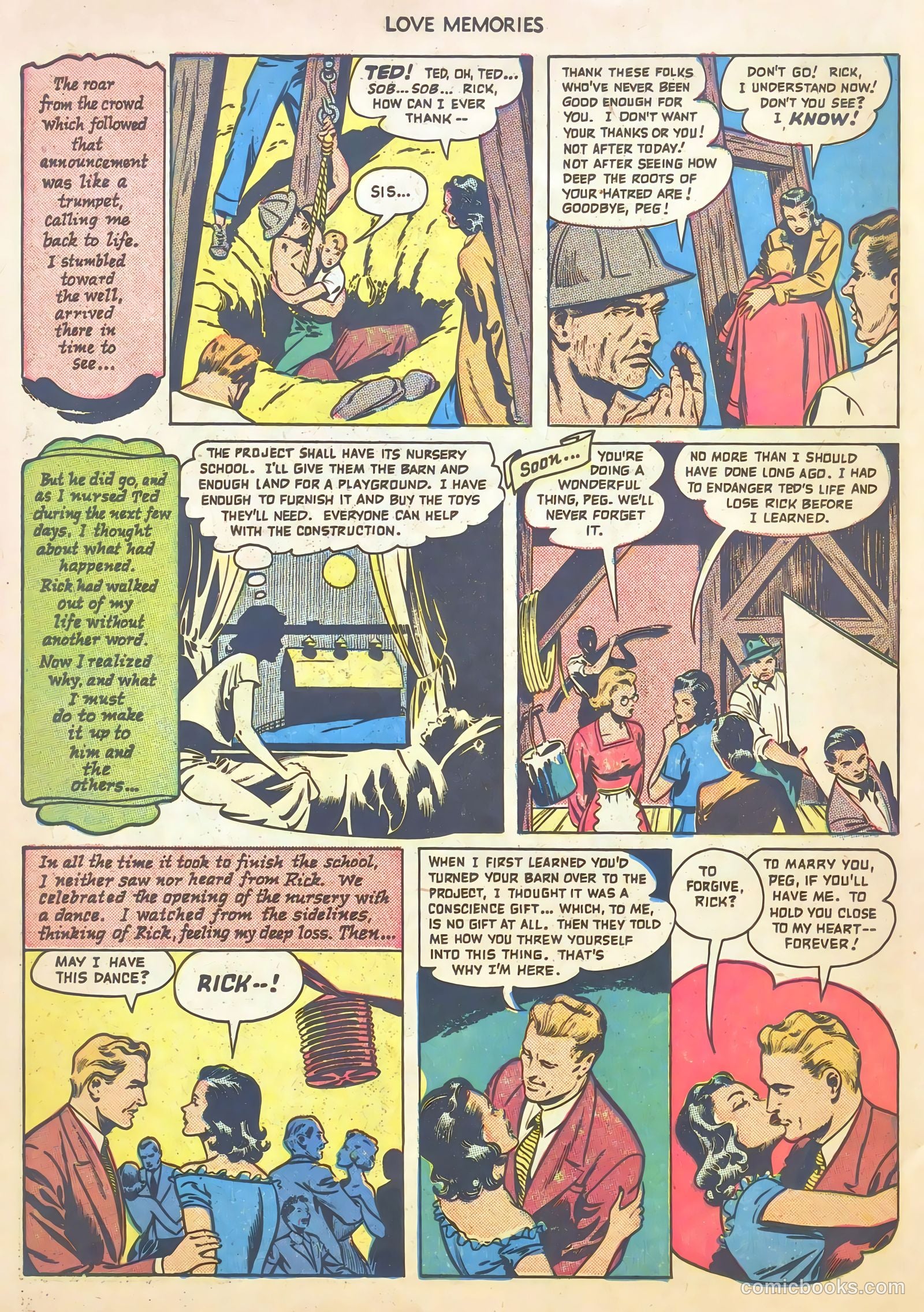 Love Memories #4 (1950) — page 22 of 37