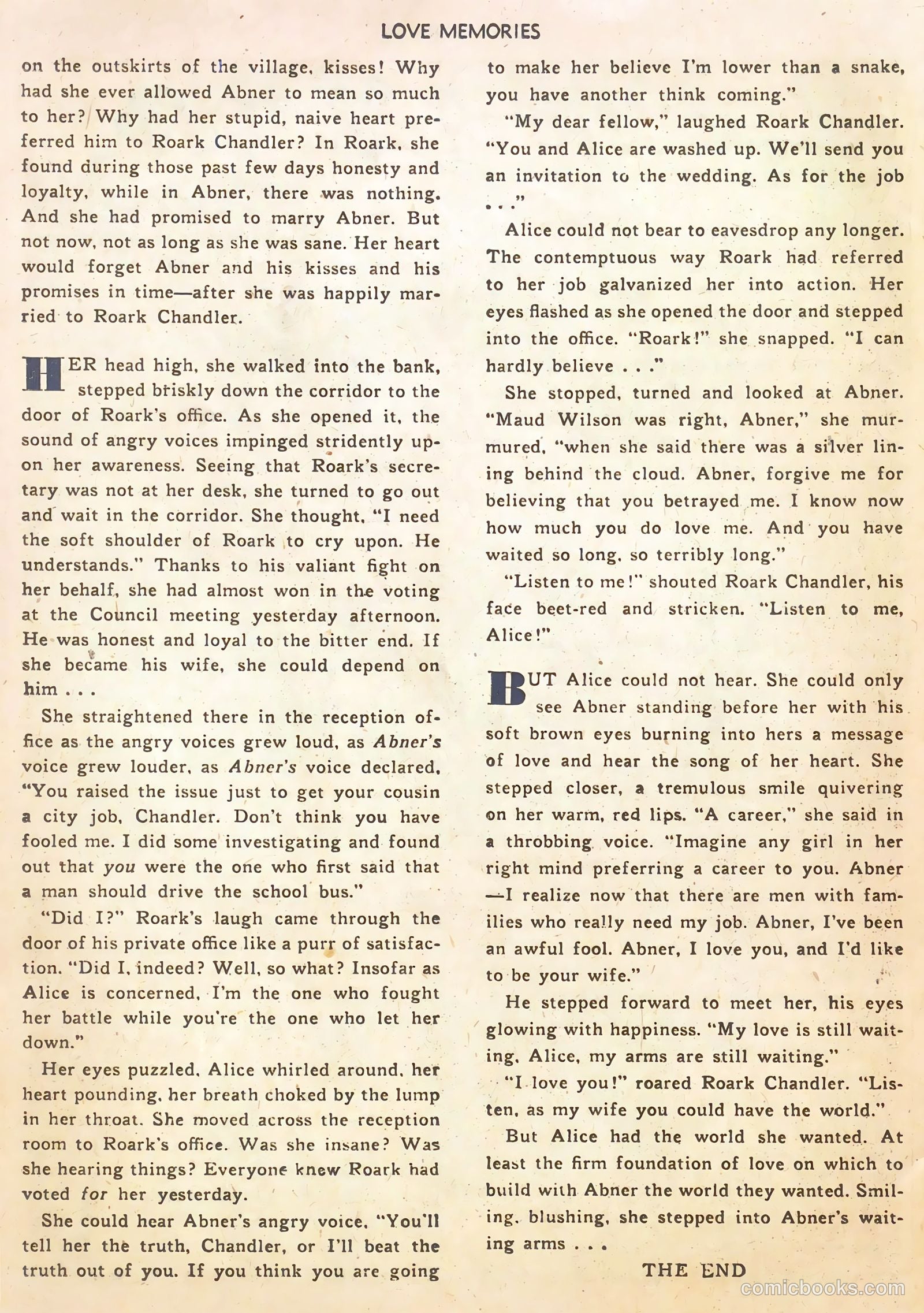 Love Memories #4 (1950) — page 24 of 37