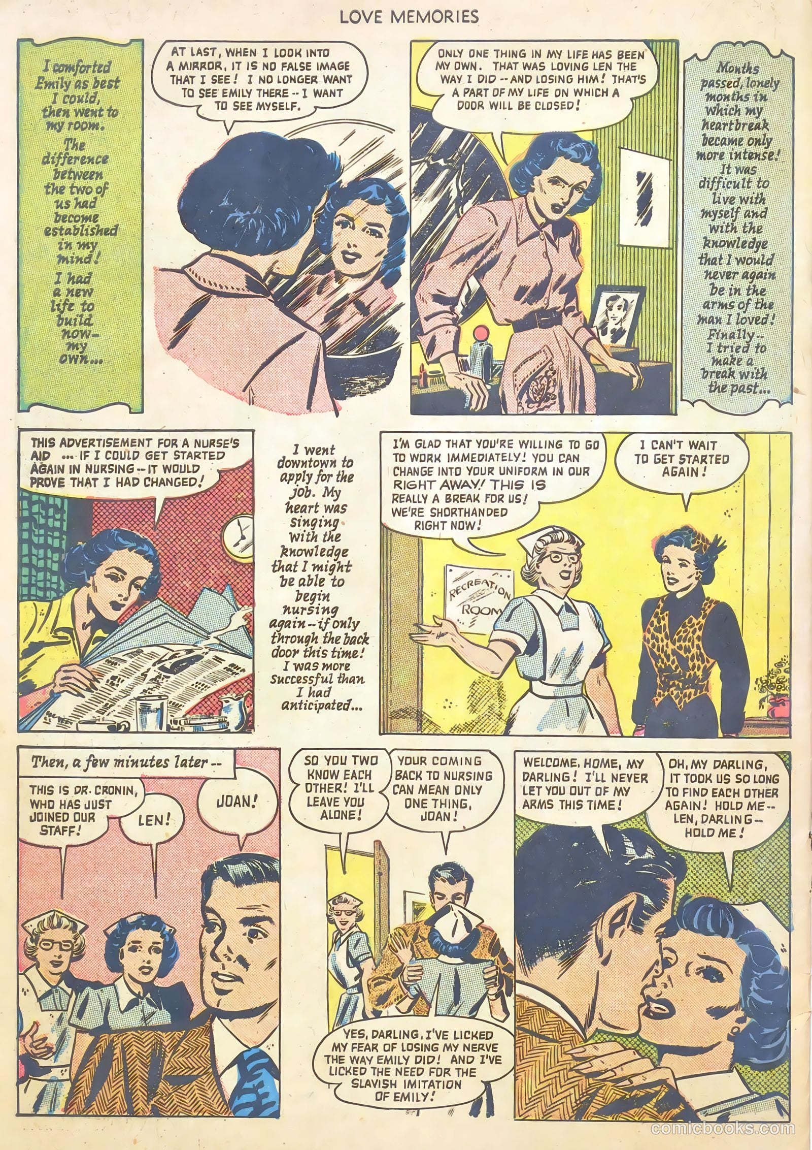 Love Memories #4 (1950) — page 34 of 37