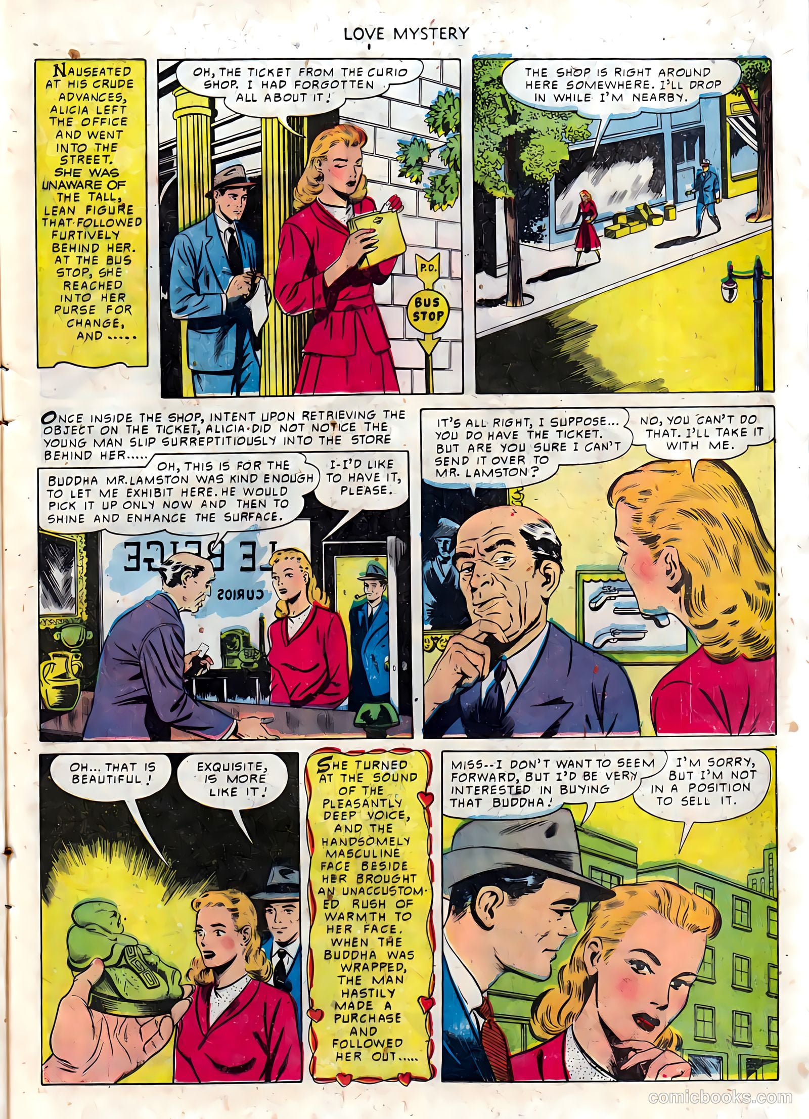 Love Mystery #1 (1950) — page 5 of 36