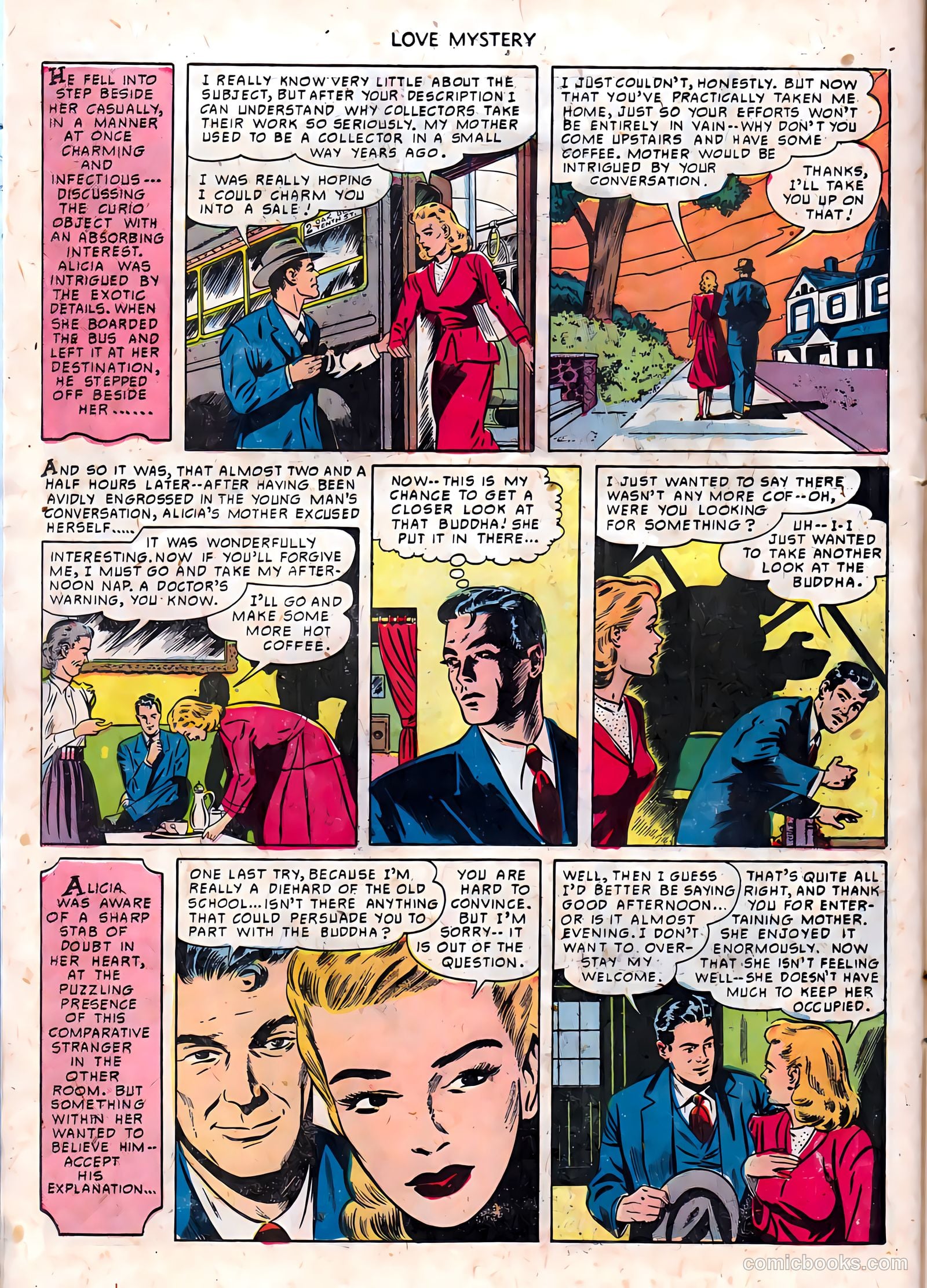 Love Mystery #1 (1950) — page 6 of 36