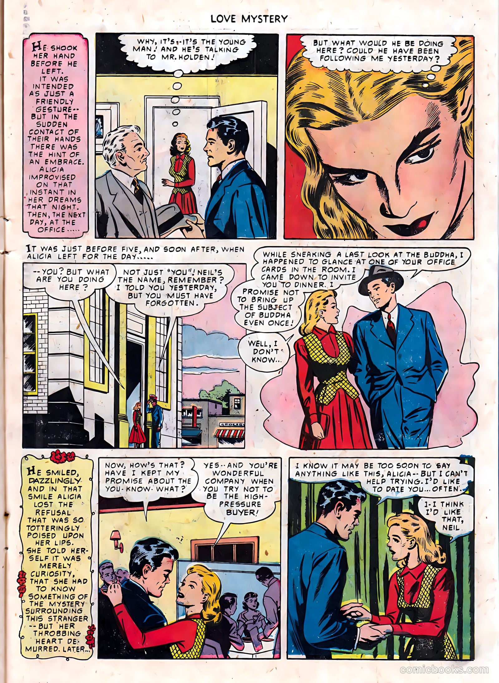 Love Mystery #1 (1950) — page 7 of 36