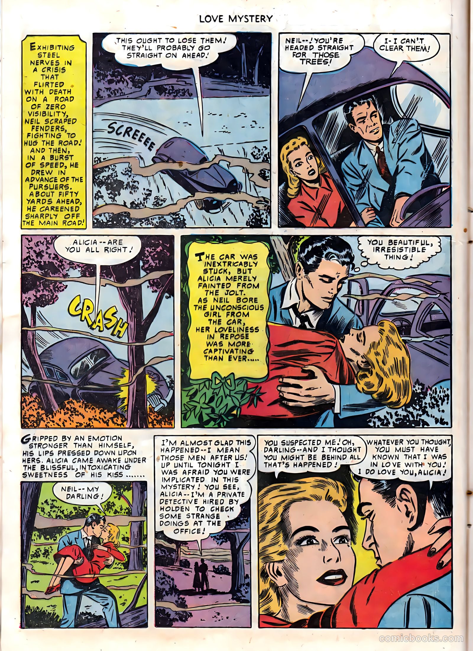 Love Mystery #1 (1950) — page 10 of 36