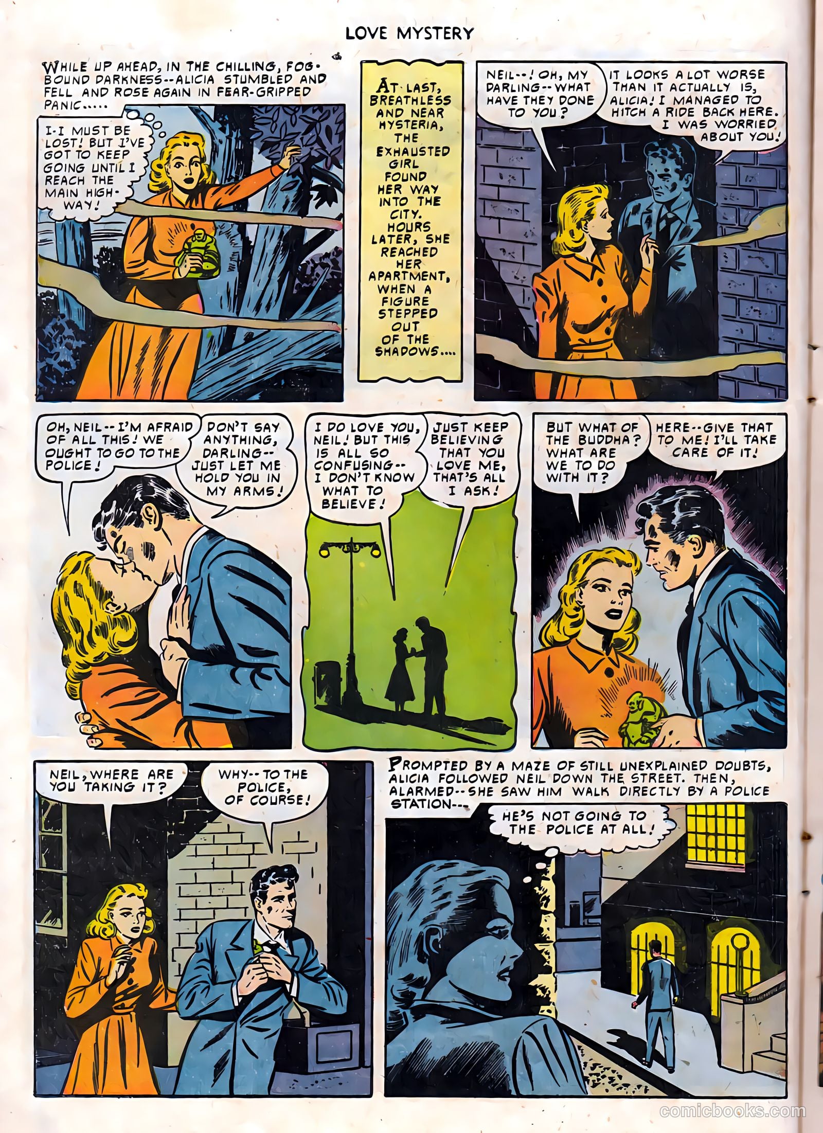Love Mystery #1 (1950) — page 12 of 36